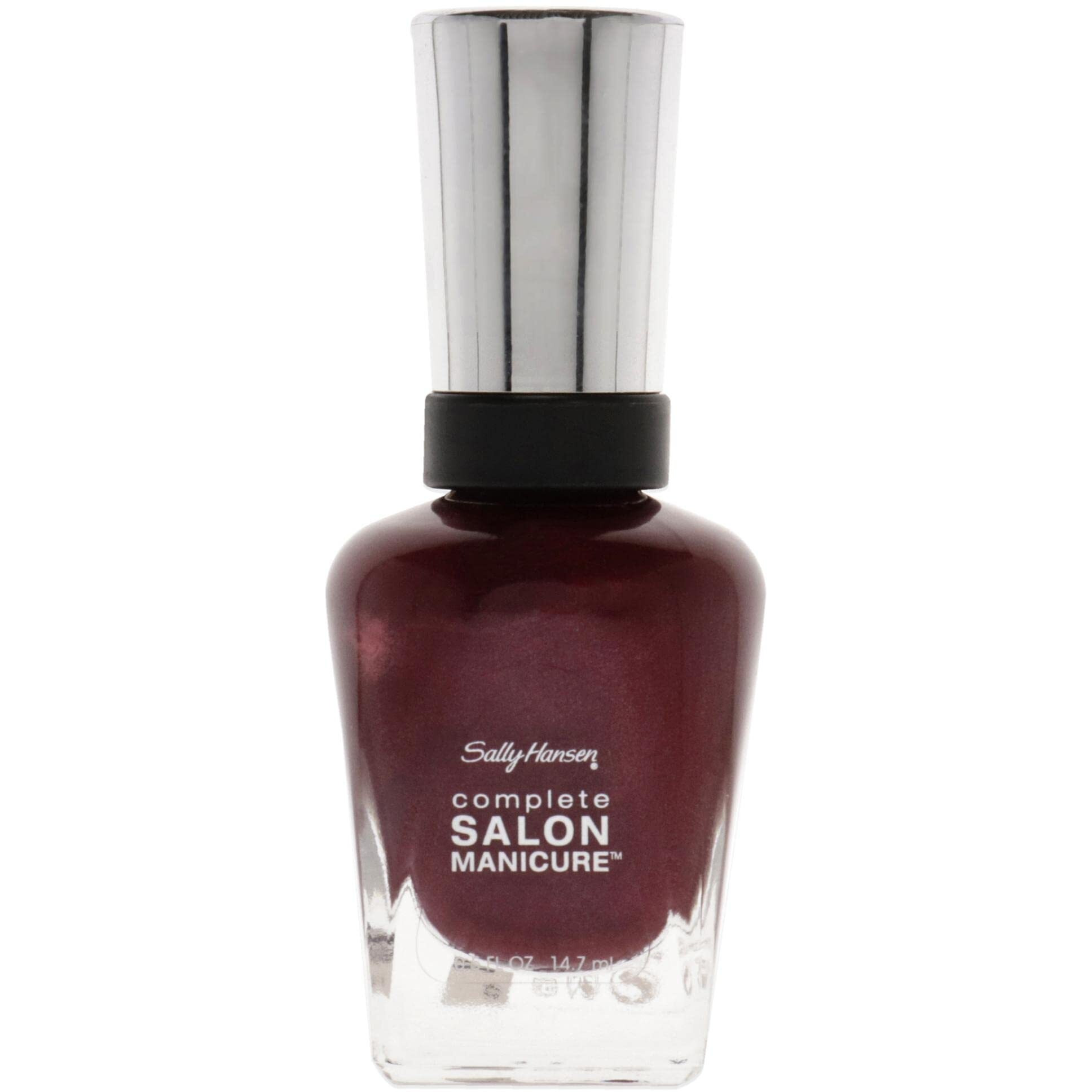 Complete Salon Manicure - 411 Wine Not by Sally Hansen for Women - 0.5 oz Nail Polish