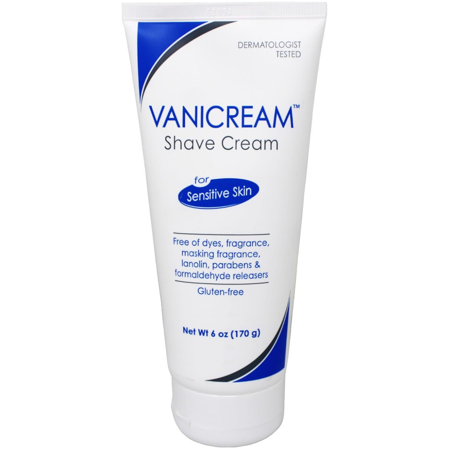 Vanicream Shave Cream 6 Oz Tube