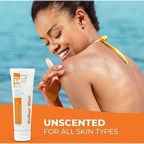 Solbar Zinc Sun Protection Cream SPF 38 4 oz (Pack of 2)