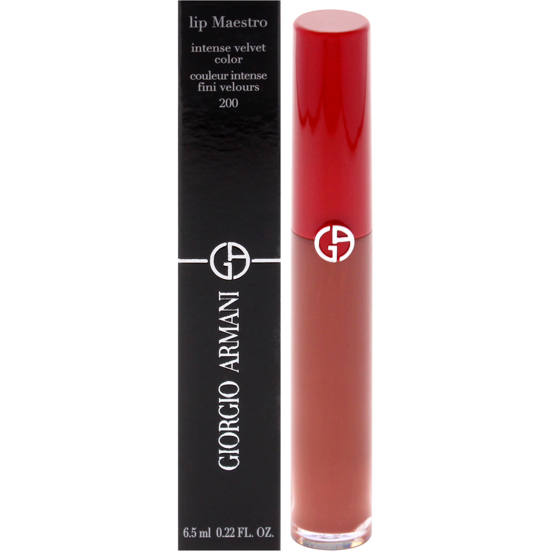 Lip Maestro Intense Velvet Color - 200 Lip Maestro by Giorgio Armani for Women - 0.22 oz Lipstick