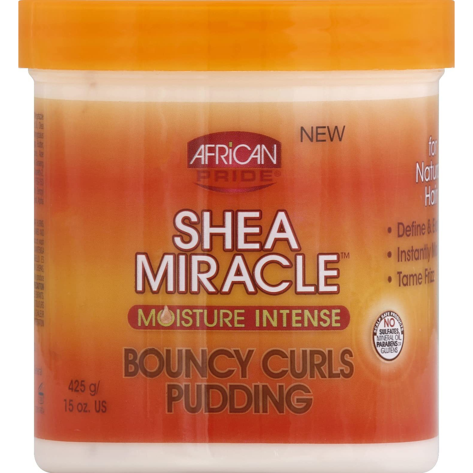 African Pride SHEA MIRACLE BOUNCY CURLS PUDDING 15oz