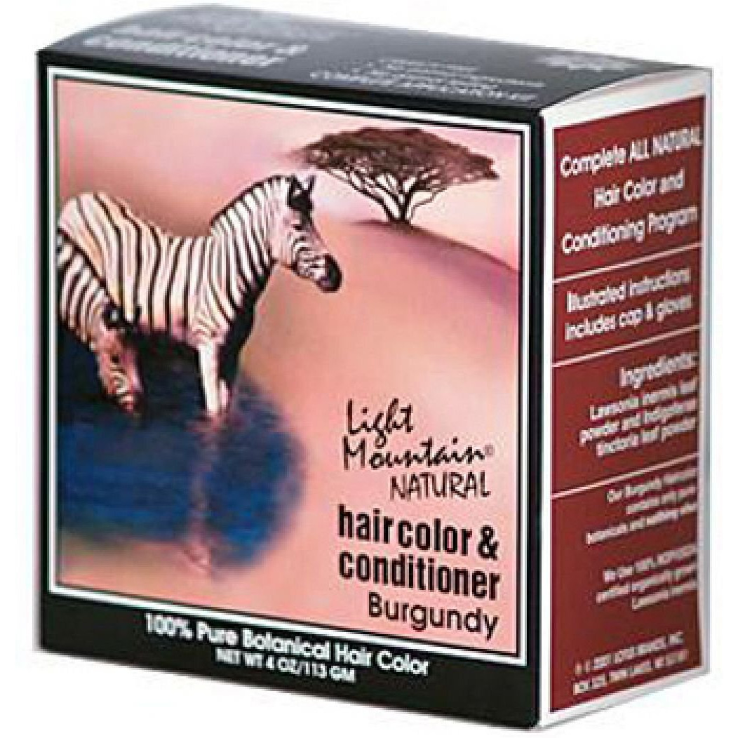 Light Mountain Henna Henna Burgundy 4 Oz