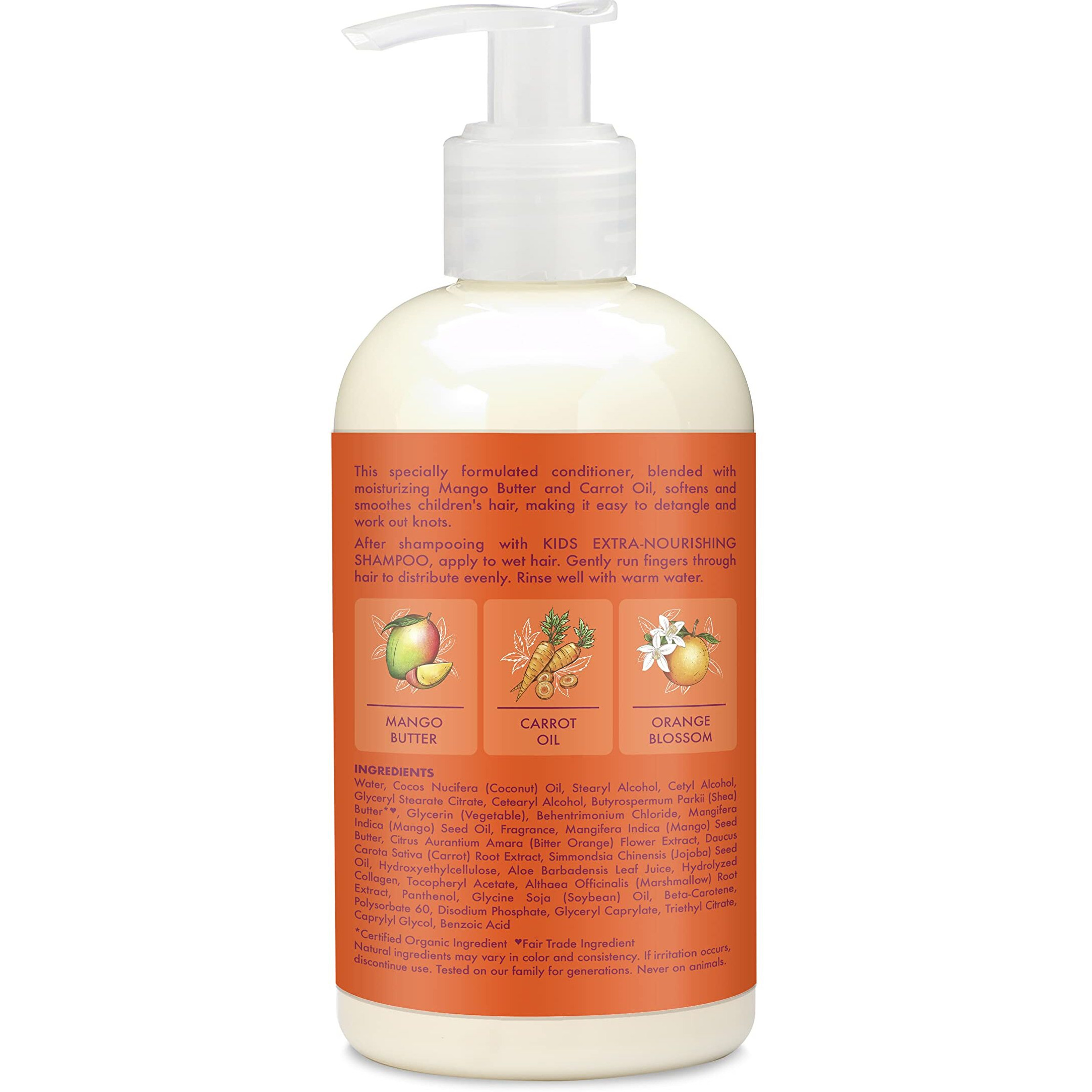 Shea Moisture Kids Extra-nourishing Conditioner, Mango & Carrot 8 oz