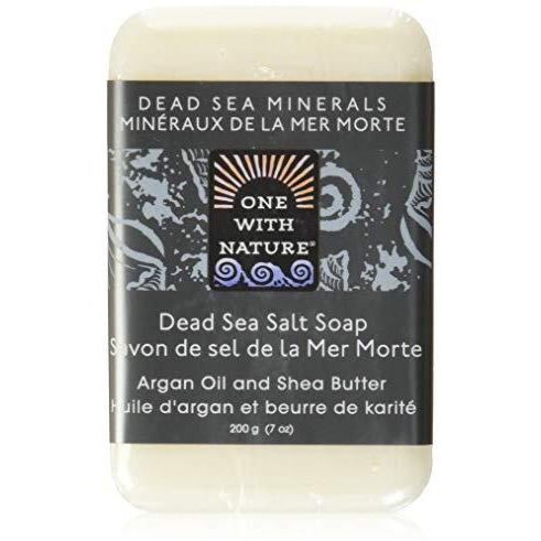 Only Natural One with Nature Dead Sea Mineral Dead Sea Salt Soap, 7 Ounce