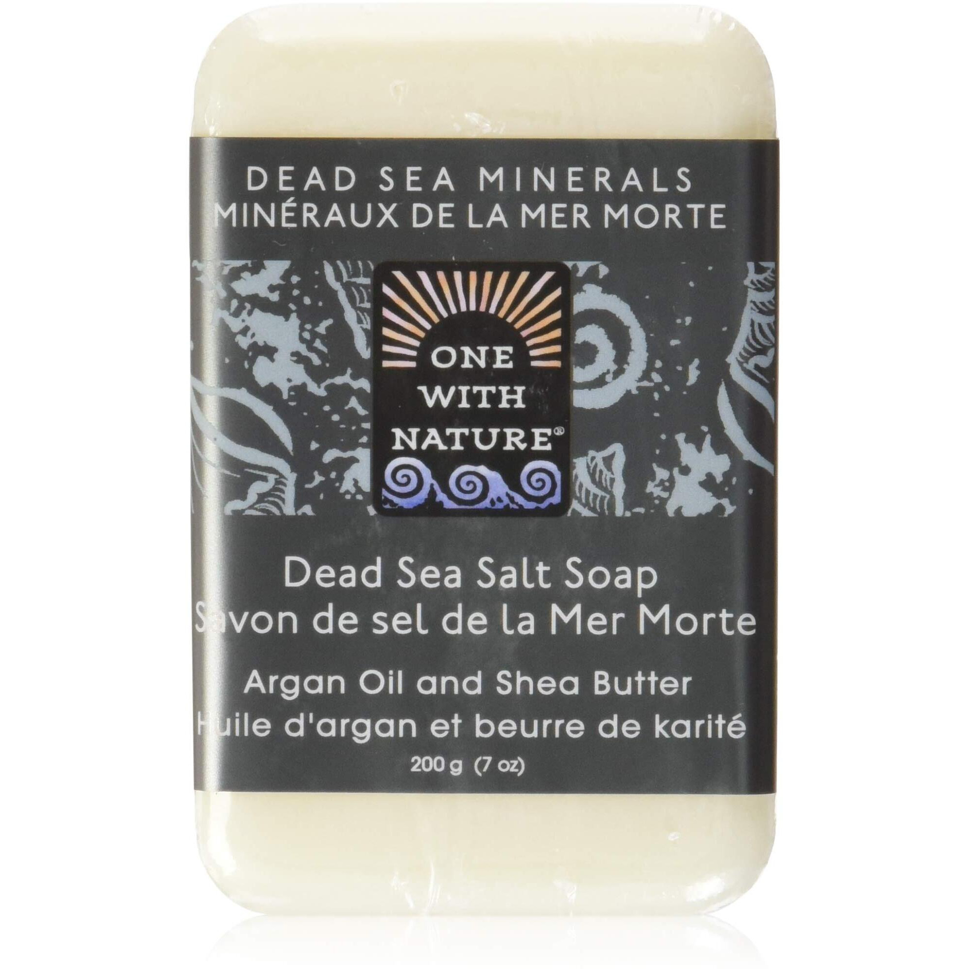 Only Natural One with Nature Dead Sea Mineral Dead Sea Salt Soap, 7 Ounce