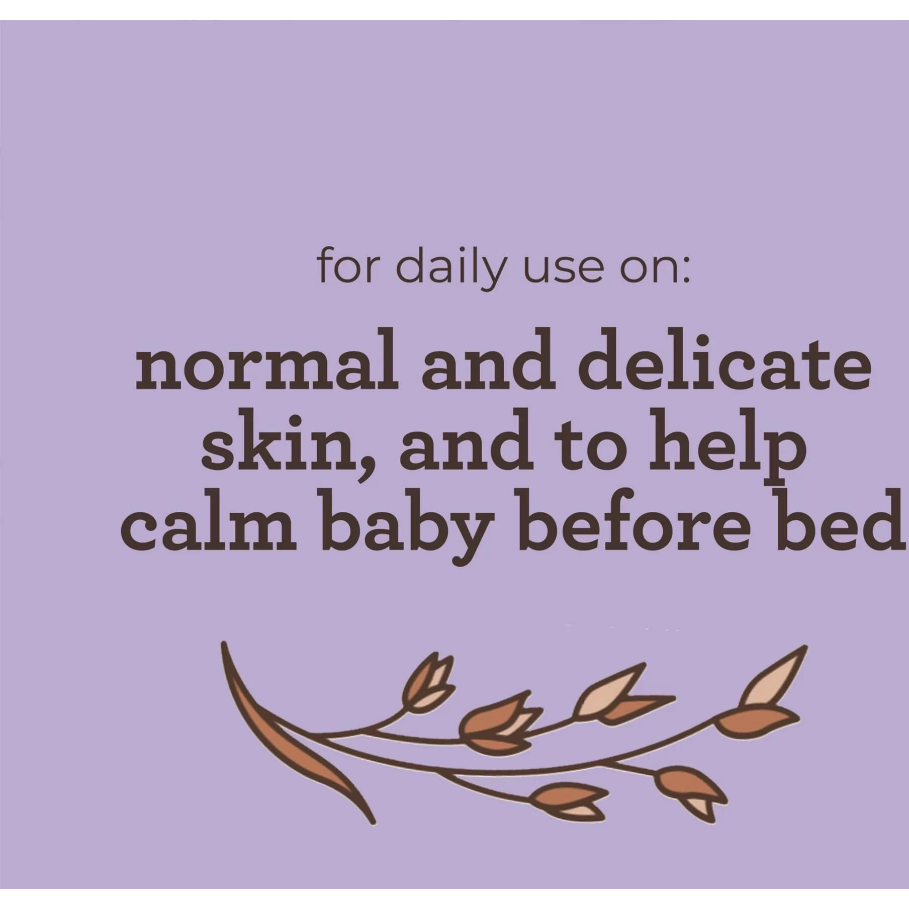 AVEENO Baby Lavender & Vanilla Calming Comfort Lotion 8 oz ( Pack of 2)