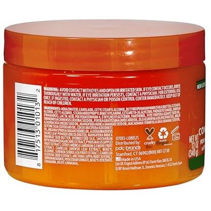 Cantu Shea Butter for Natural Hair Leave In Conditioning Repair Cream, 12 Ounce