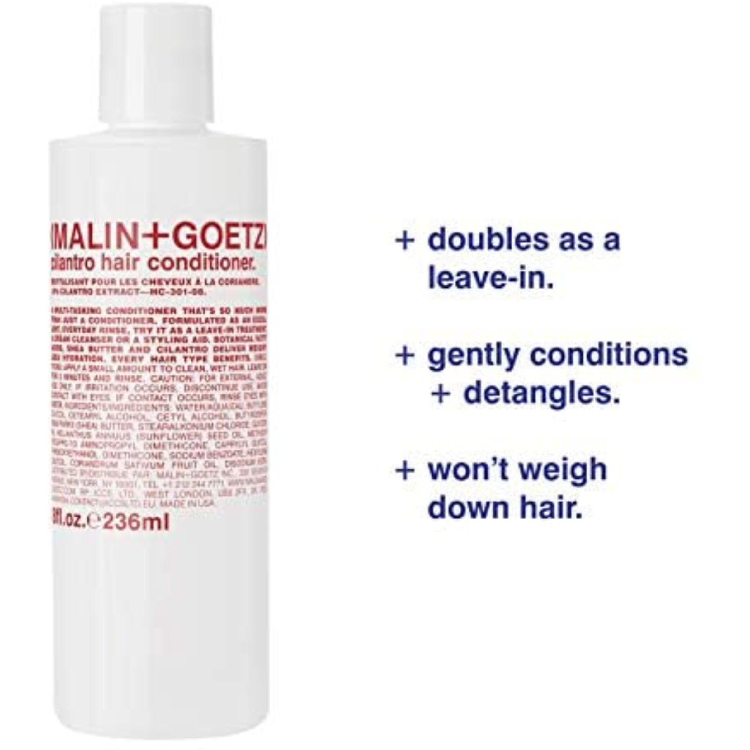 Cilantro Hair Conditioner by Malin + Goetz for Unisex - 16 oz Conditioner