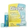 Blistex sencilla y Sensible Lip Moisturizer 0,15 oz (Pack of 1)