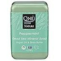 ONE WITH NATURE Dead Sea Hemp Bar Soap, 7 OZ