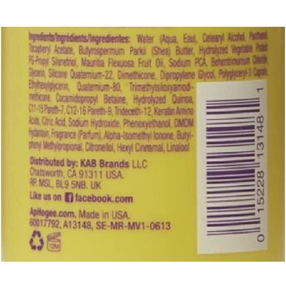 ApHogee Curlific Moisture Rich Leave-In 8oz
