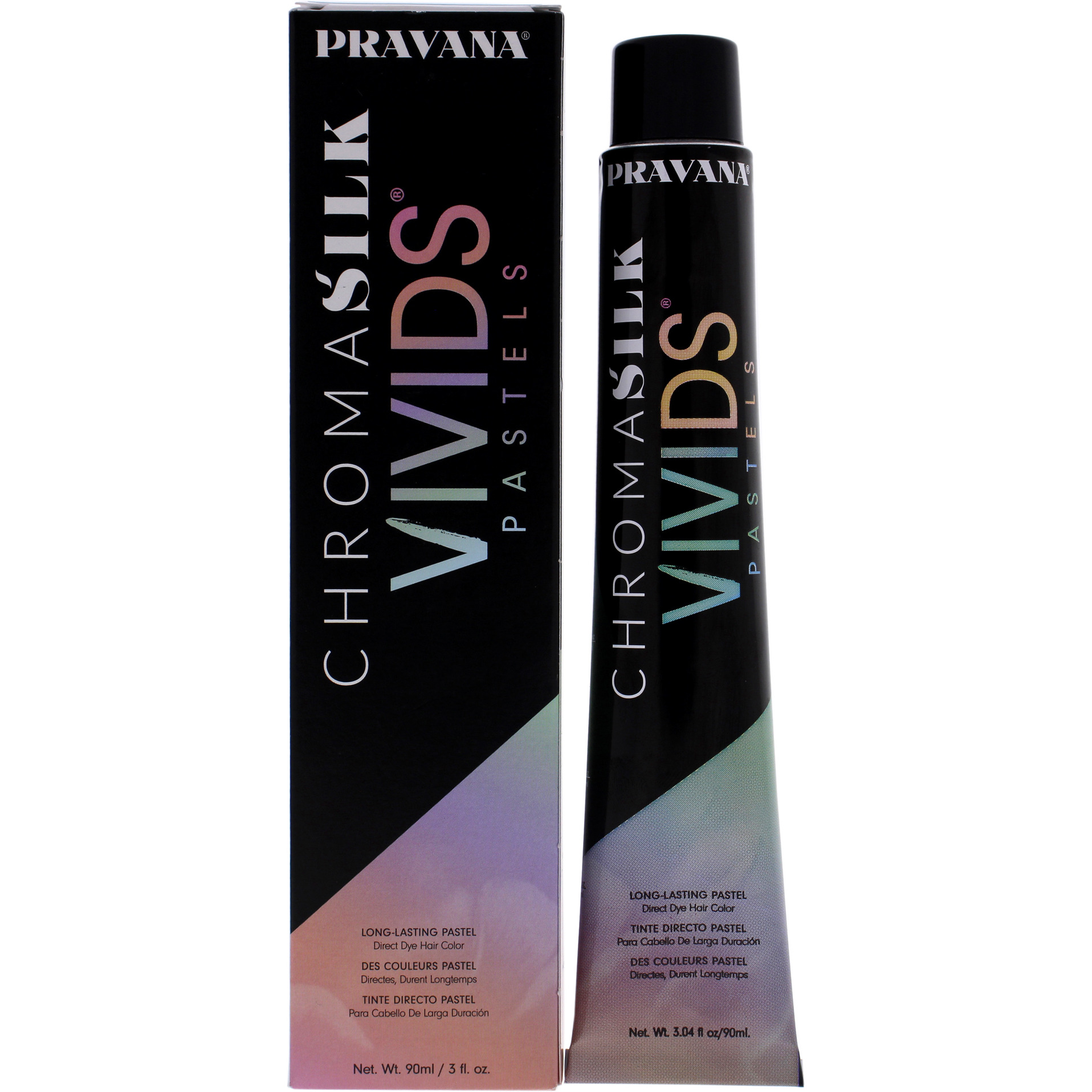 ChromaSilk Pastels Long Lasting Color- Blissful Blue by Pravana for Unisex - 3 oz Hair Color