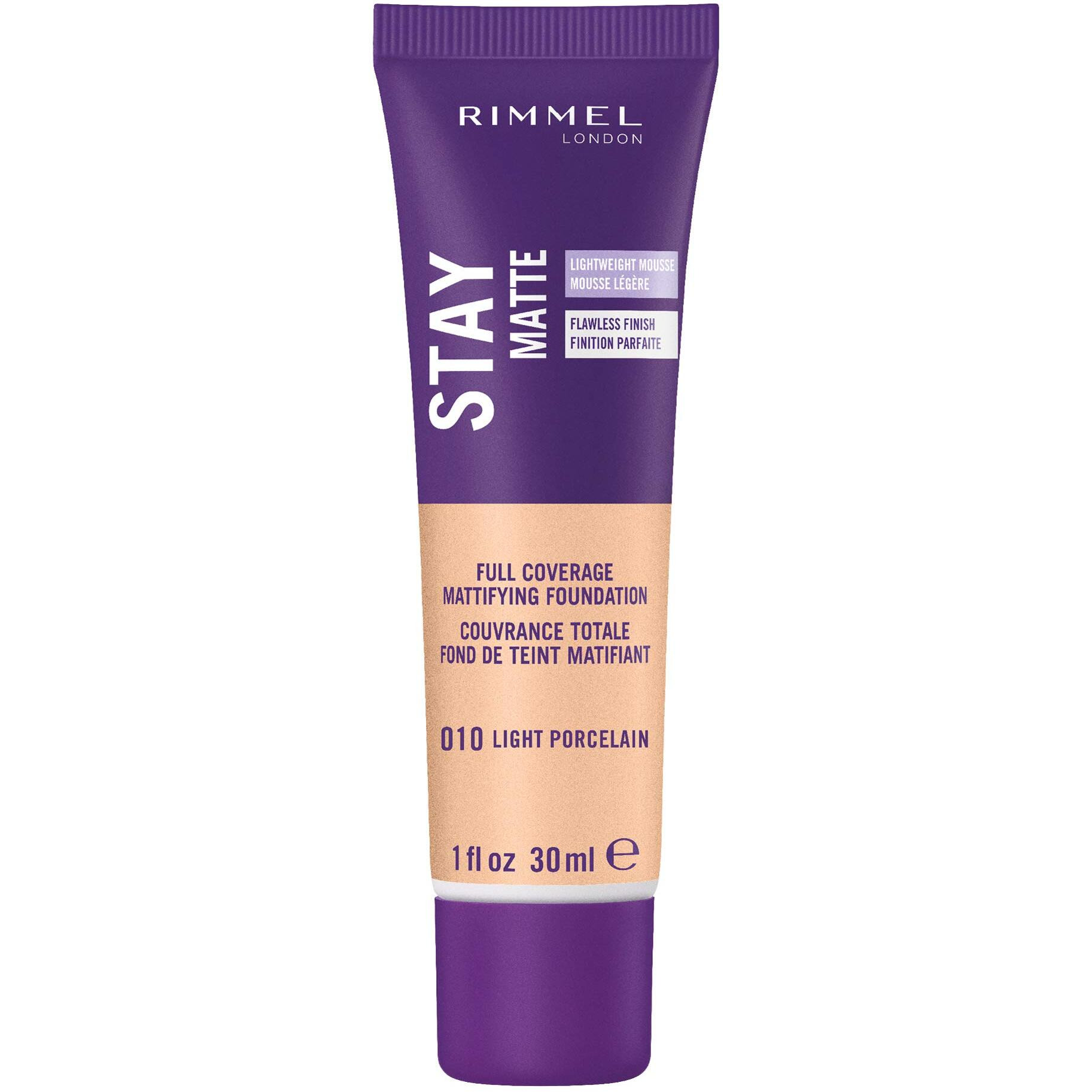 RIMMEL LONDON Stay Matte Liquid Mousse Foundation(D0102H2BXXU)