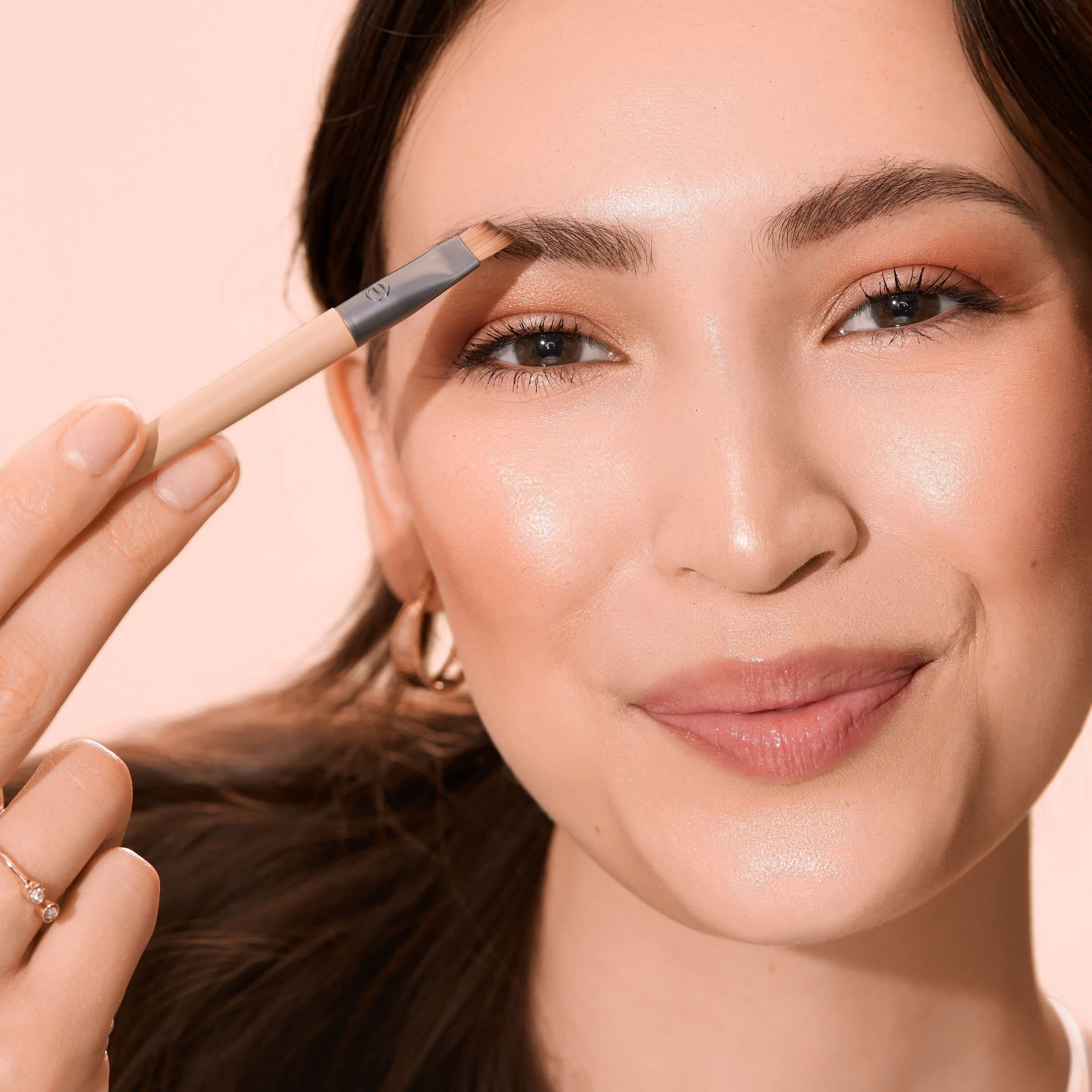Enhancing Duo Eye Brush Set by Ecotools for Women - 2 Pc Shade Plus Define Eye Brush Duo, Smudge Plus Blend Eye Brush Duo