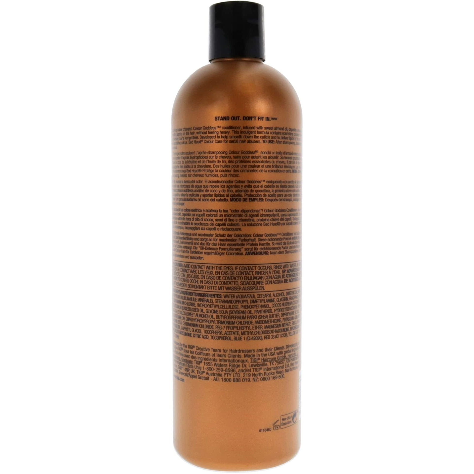 Bed Head Colour Goddess Oil Infused Conditioner by TIGI for Unisex - 25.36 oz Conditioner
