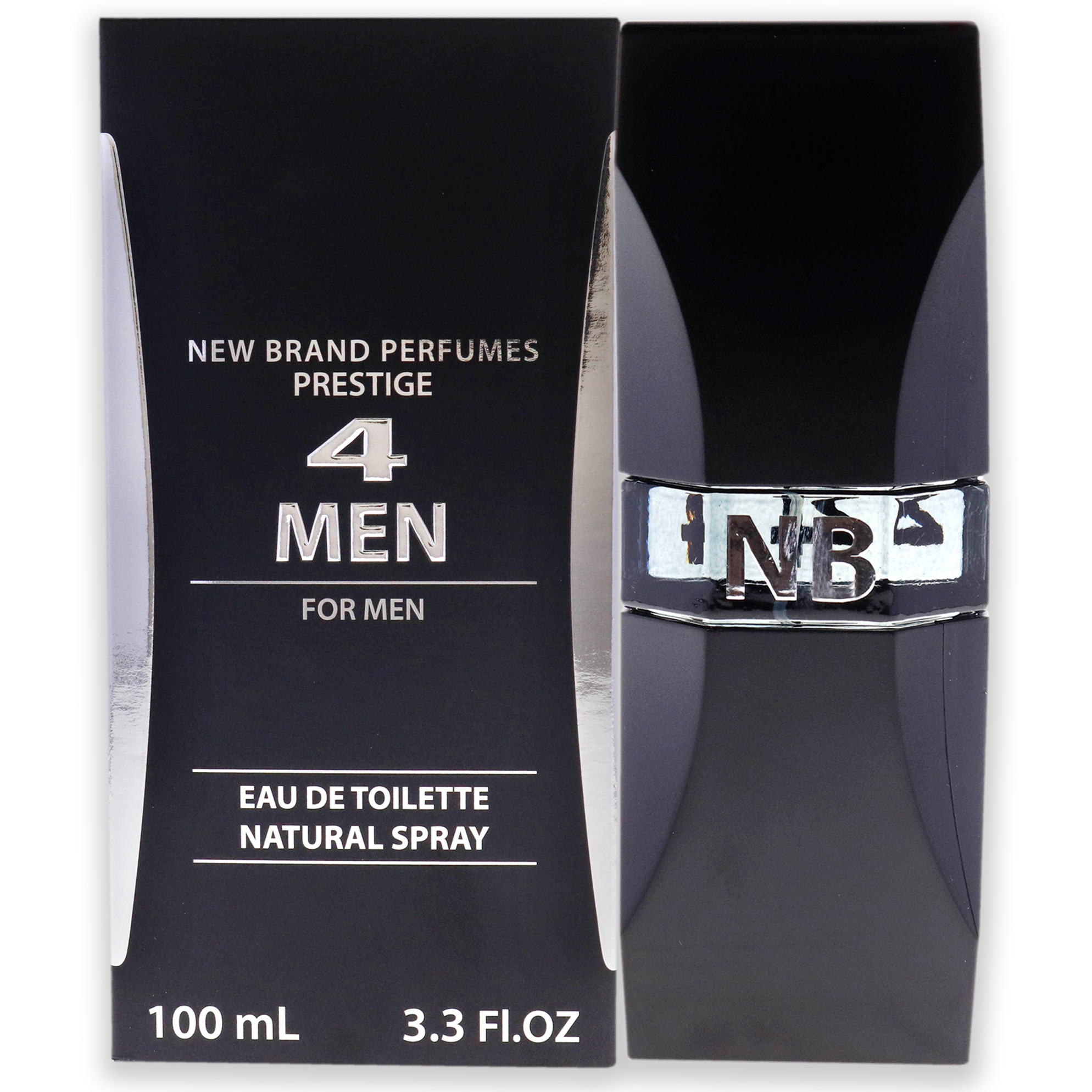 4 Men by New Brand for Men - 3.3 oz EDT Spray