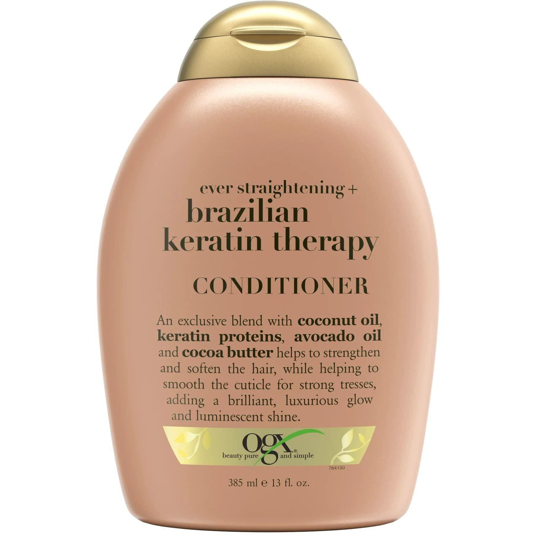 Ogx Conditioner Brazilian Keratin Therapy 13 Ounce (384ml) (2 Pack)