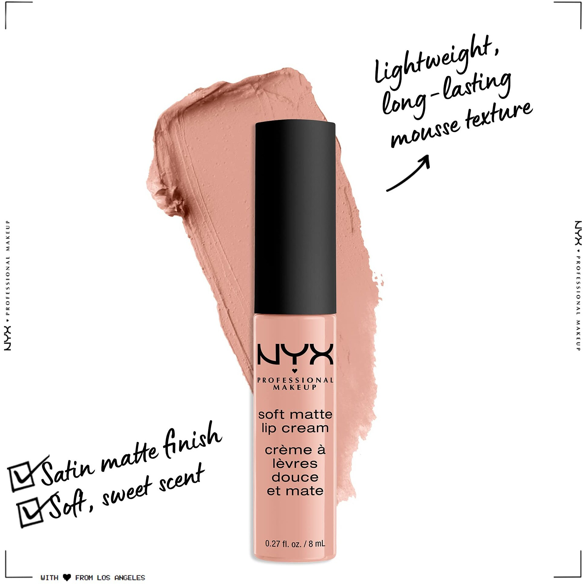 NYX Soft Matte Lip cream(D0102H2cT2W)