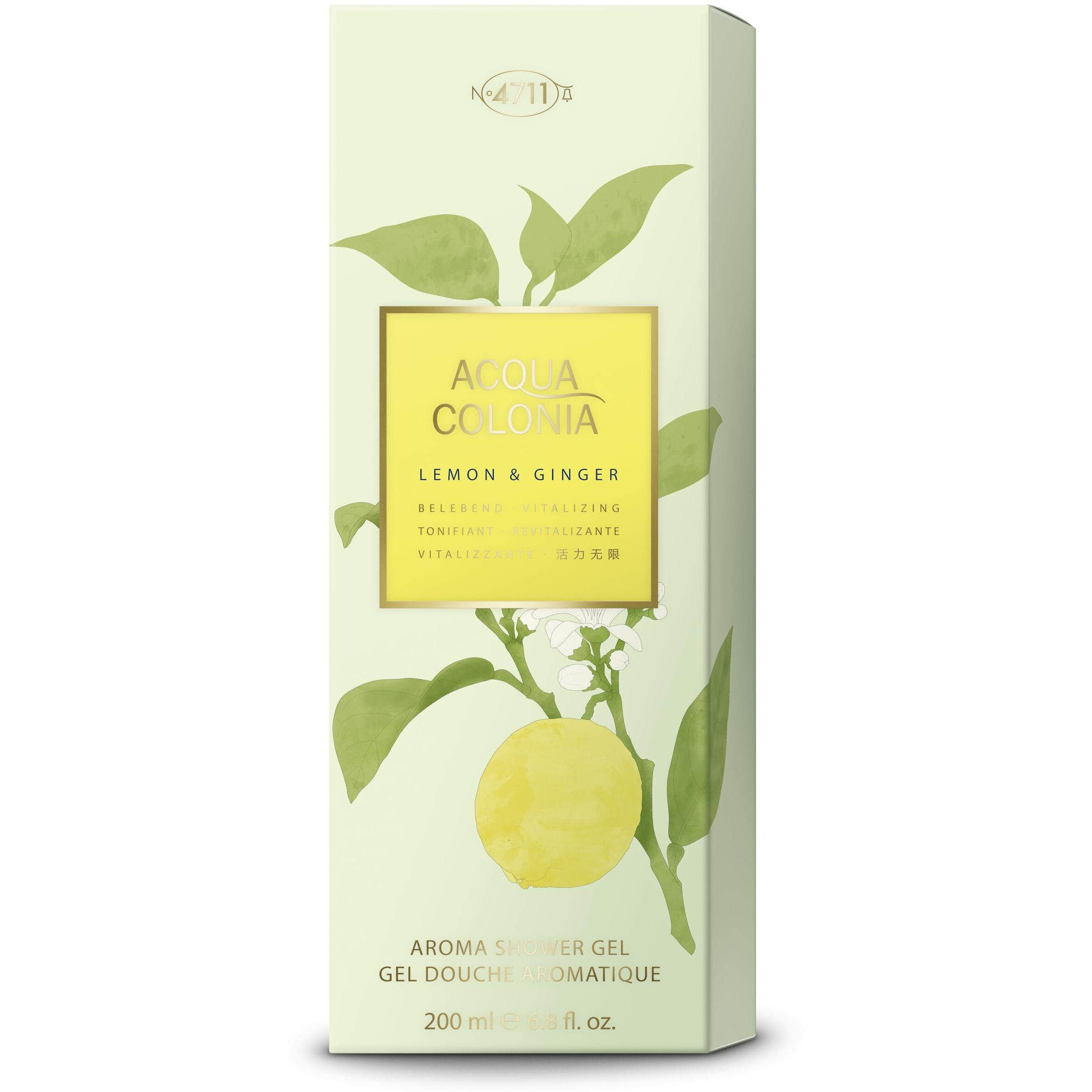 4711 ACQUA COLONIA Lemon & Ginger by 4711 Shower Gel 6.8 oz(D0102HAX0WY.)