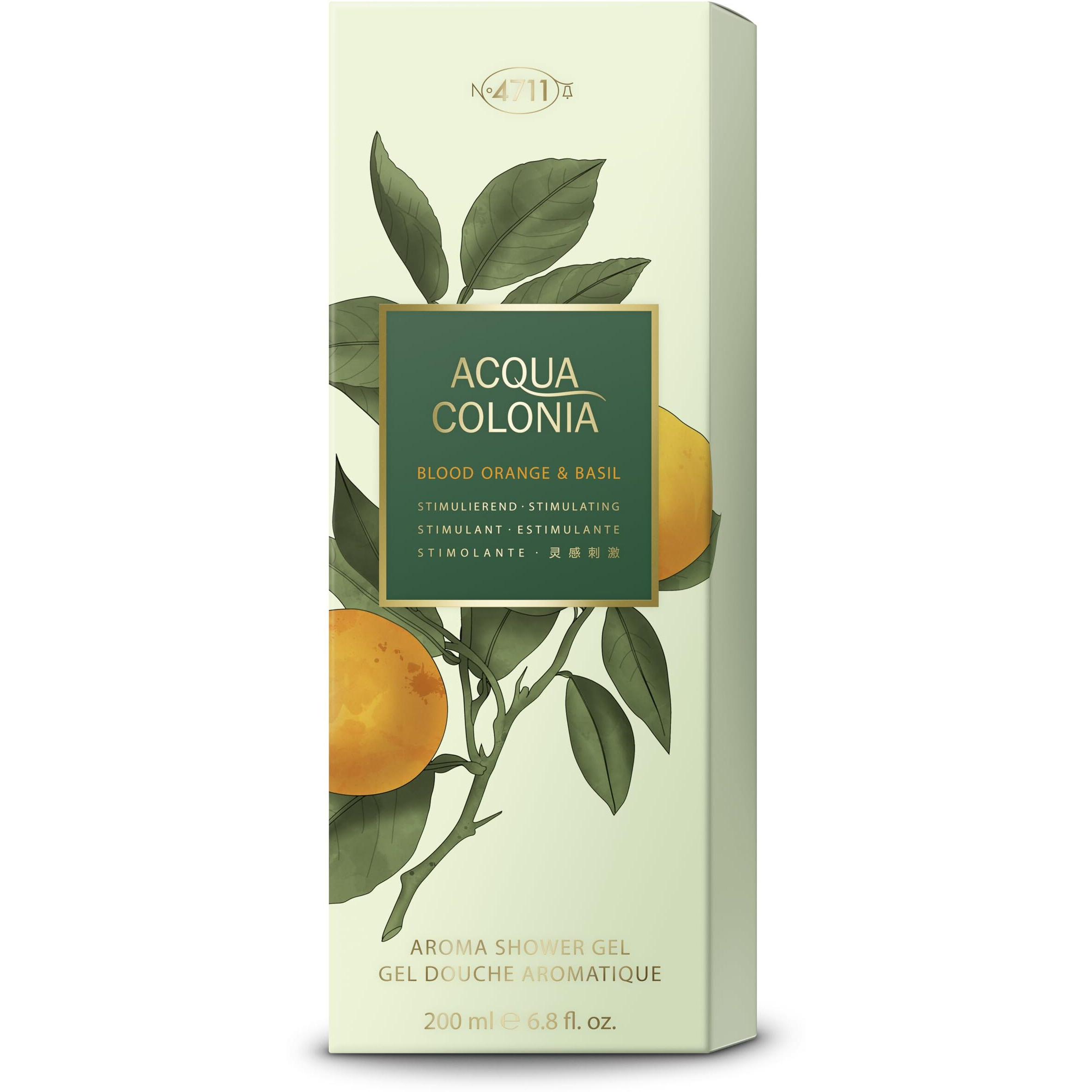 4711 Acqua Colonia Blood Orange & Basil by 4711 Shower Gel 6.8 oz(D0102HAX08V.)