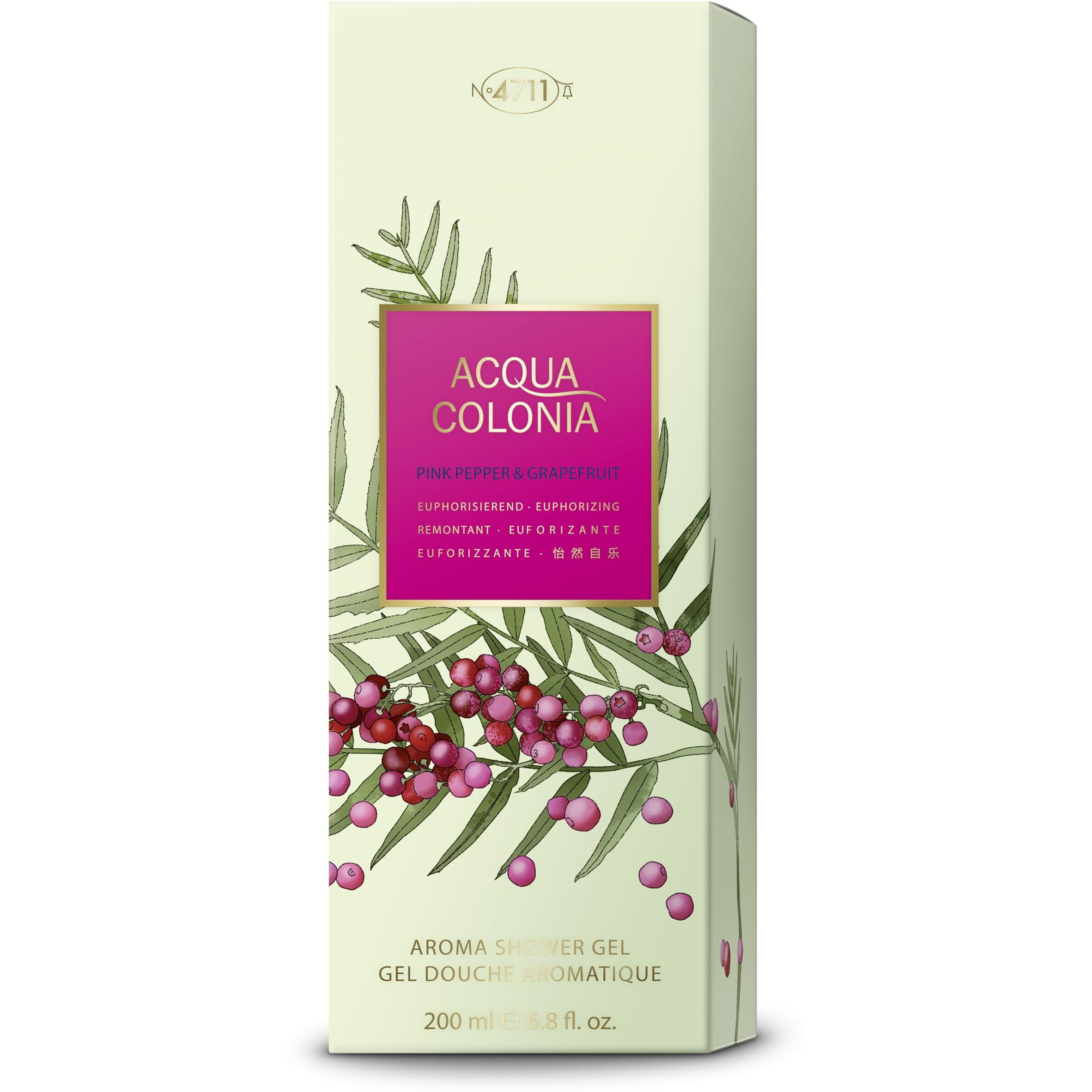 4711 Acqua Colonia Pink Pepper & Grapefruit by 4711 Shower Gel 6.8 oz(D0102HAX6QU.)