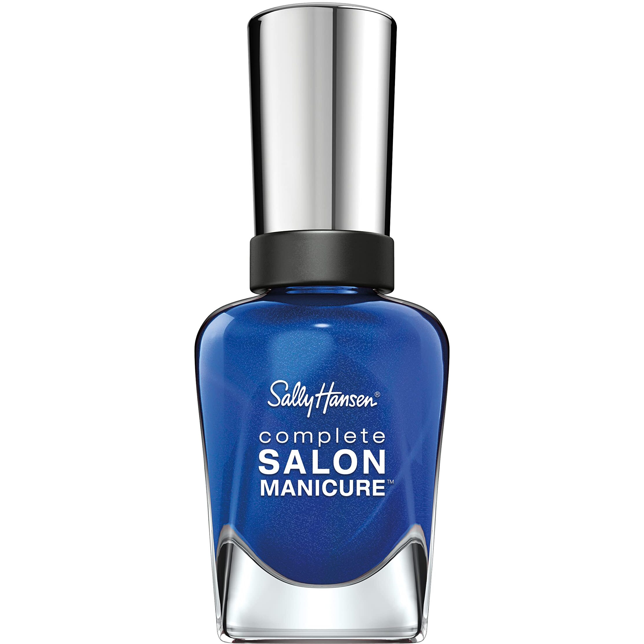 Complete Salon Manicure - 521 Blue My Mind by Sally Hansen for Women - 0.5 oz Nail Polish