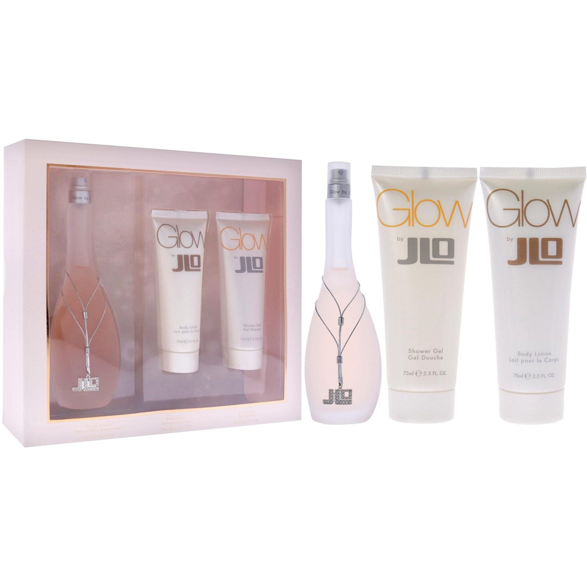 Glow by J.Lo, 3 Piece Gift Set for Women (Jennifer Lopez)