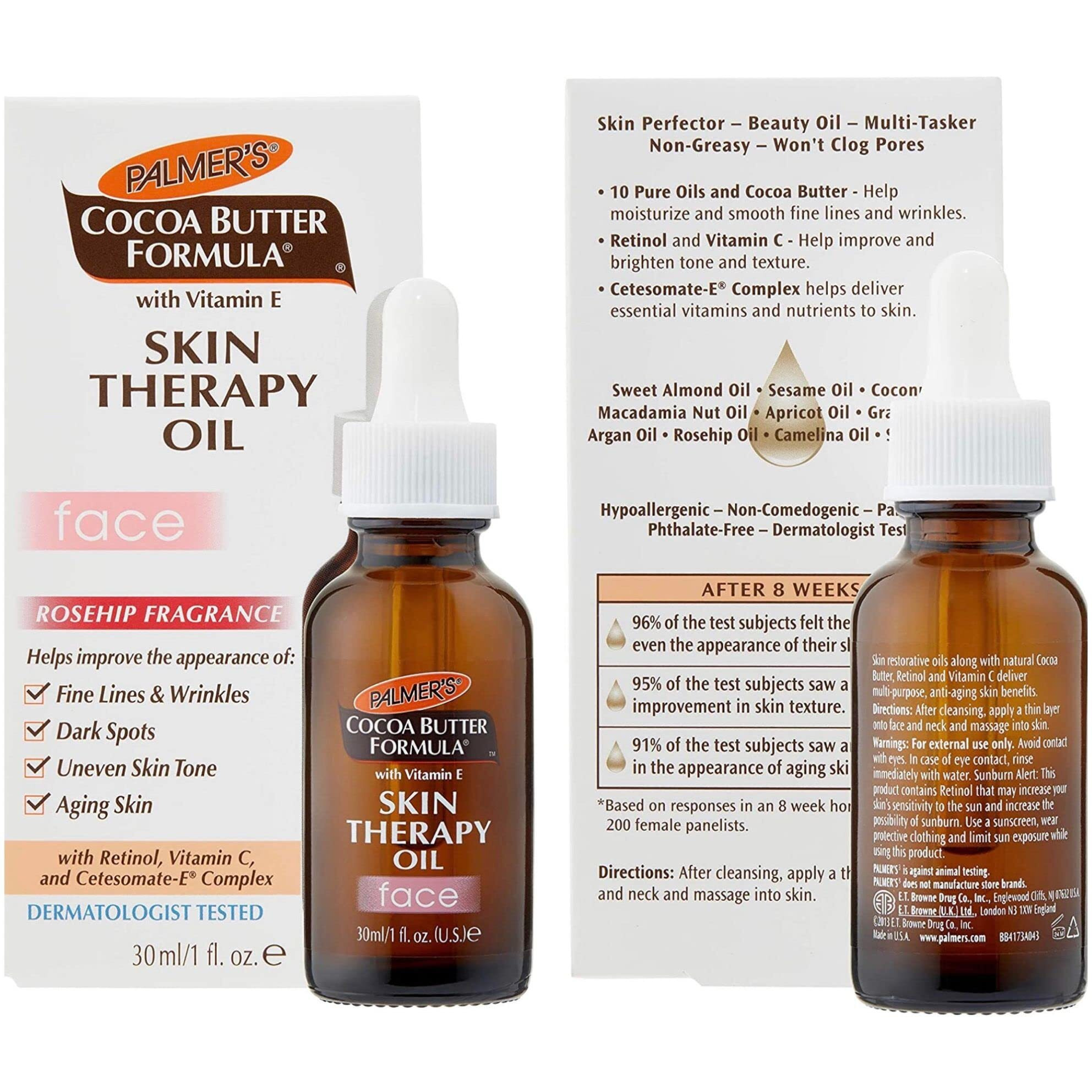 Palmer's Cocoa Butter Formula Skin Therapy Oil for Face 1 oz