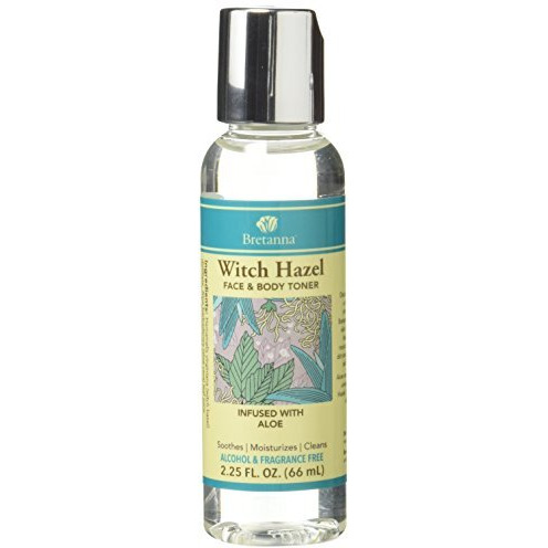Bretanna Witch Hazel Toner Aloe, 2.25 fl oz