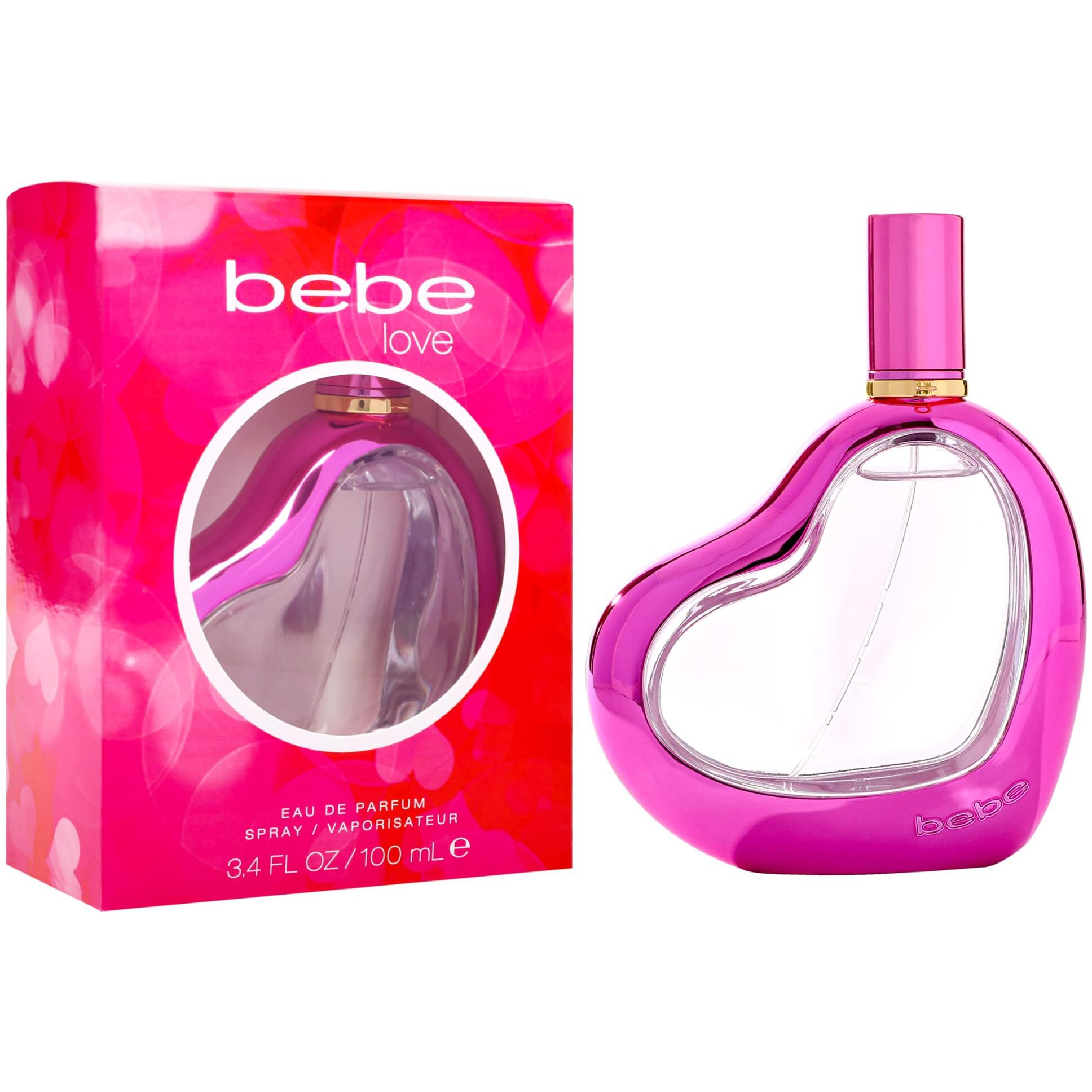 Bebe Love by Bebe Eau De Parfum Spray 3.4 oz(D0102HA7ICV.)