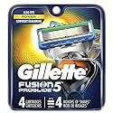 Gillette Fusion5 ProGlide Men's Razor Blades, 4 Blade Refills