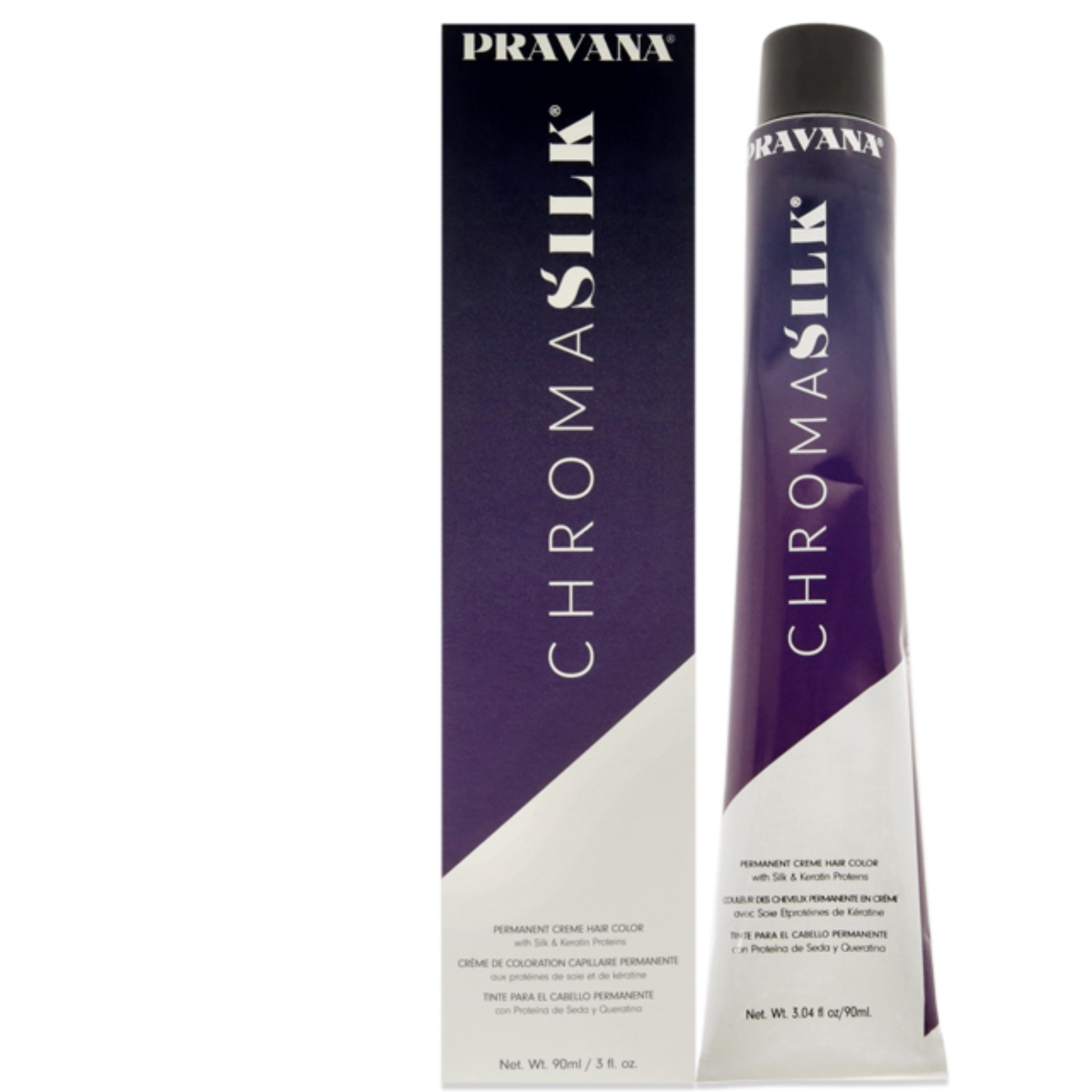 ChromaSilk Creme Hair Color - 6.37 Dark Golden Violet Blonde by Pravana for Unisex - 3 oz Hair Color