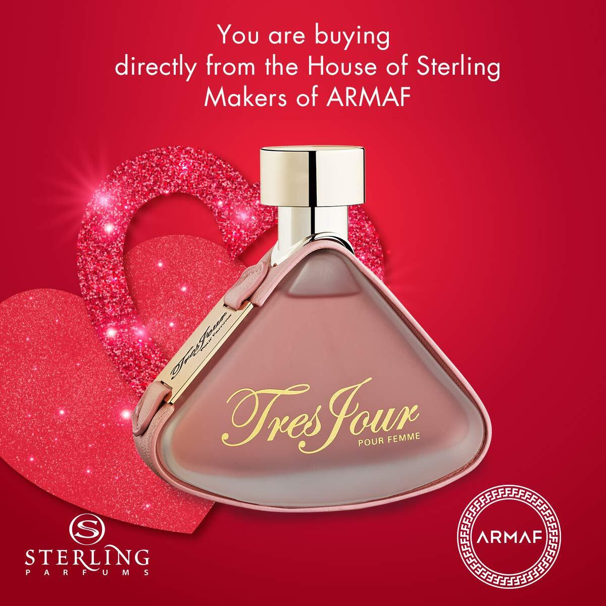 Armaf Tres Jour by Armaf Eau De Parfum Spray 3.4 oz(D0102HA7UVU.)