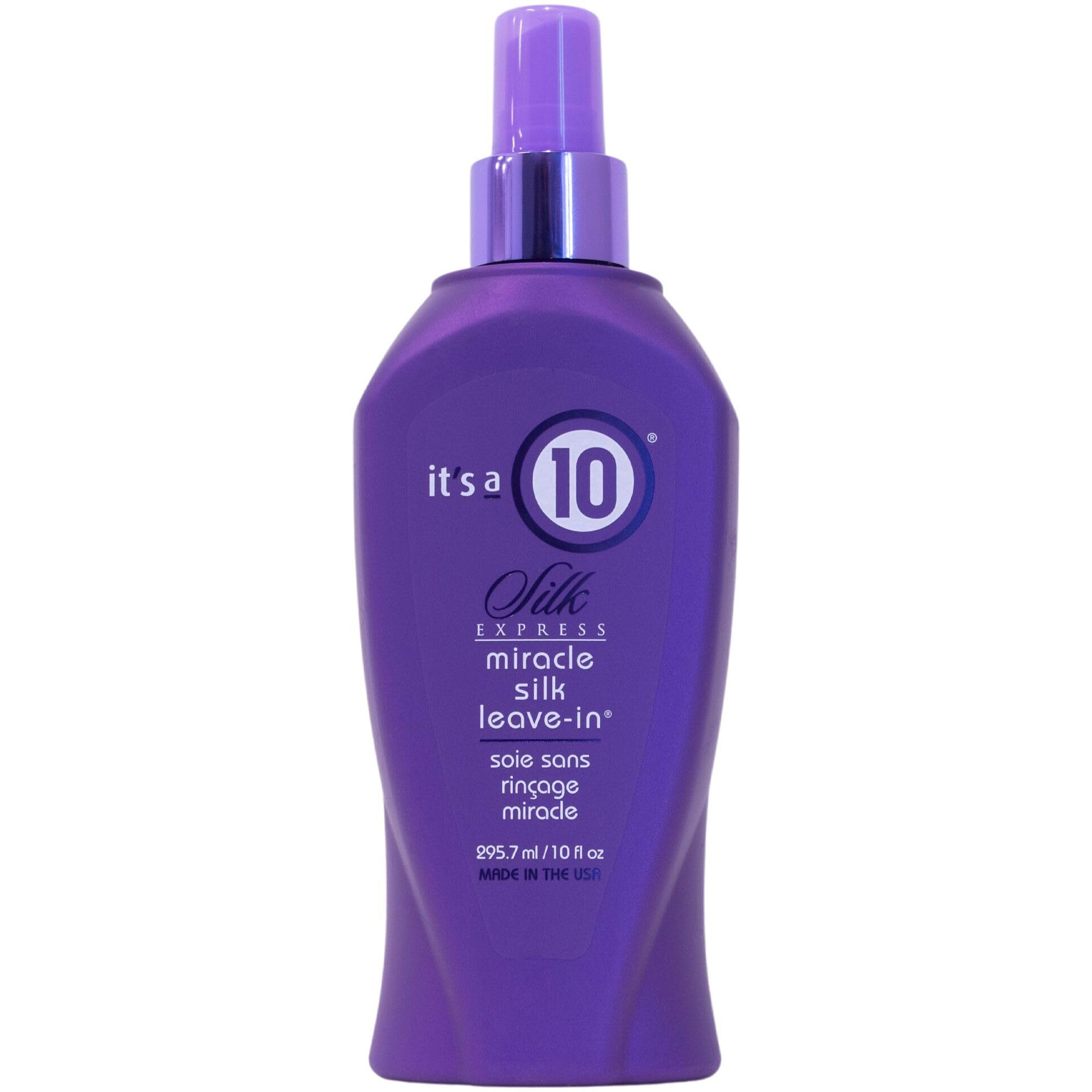 Silk Express Miracle Silk Leave-In by Its A 10 for Unisex - 10 oz Conditioner