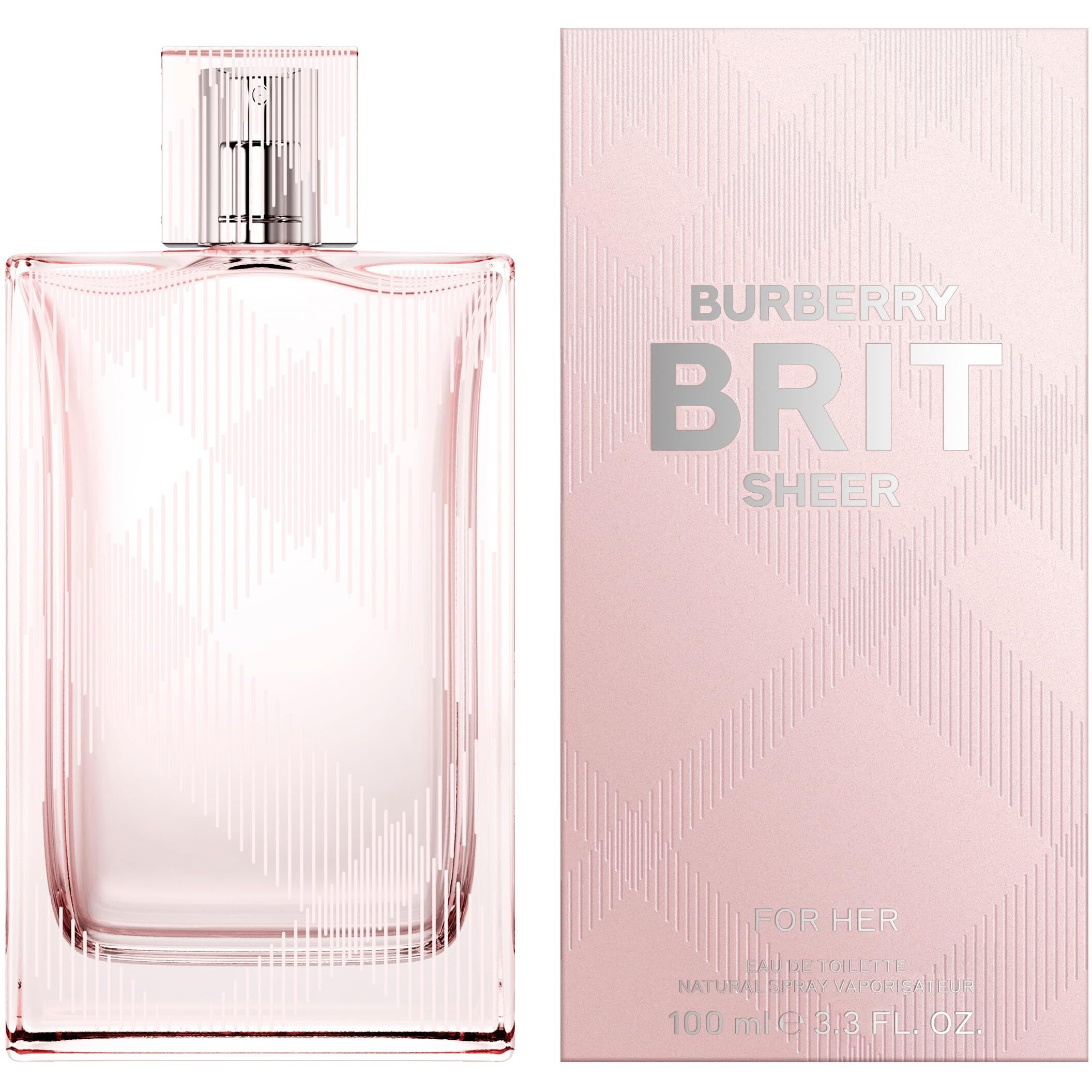 Burberry Brit Sheer by Burberry Eau De Toilette Spray 3.4 oz(D0102HA743W.)