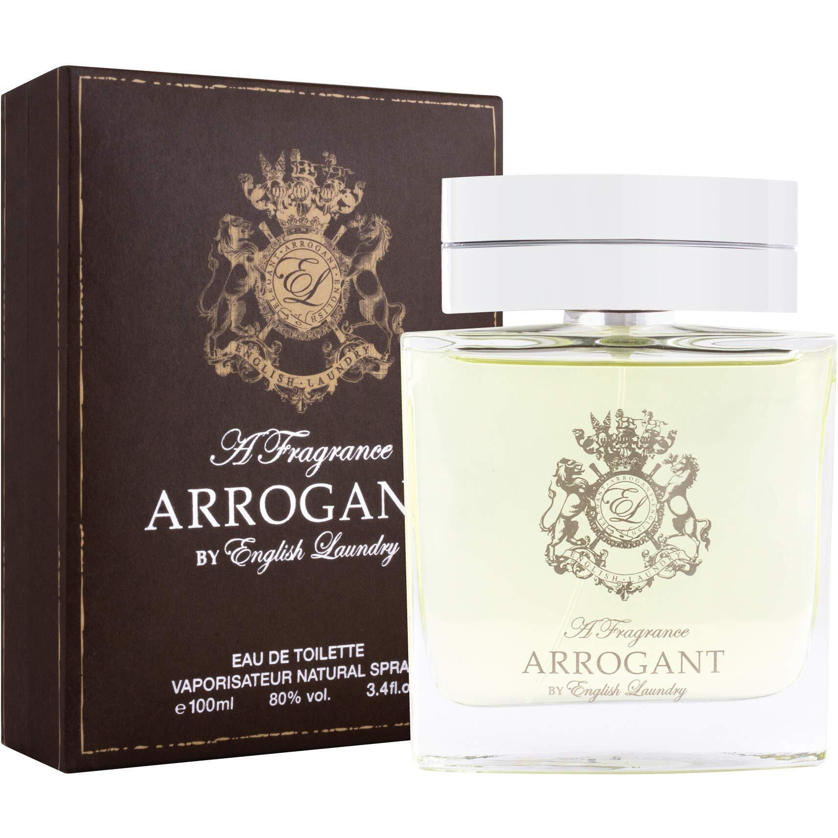 Arrogant by English Laundry, 3.4 oz Eau De Toilette Spray for Men