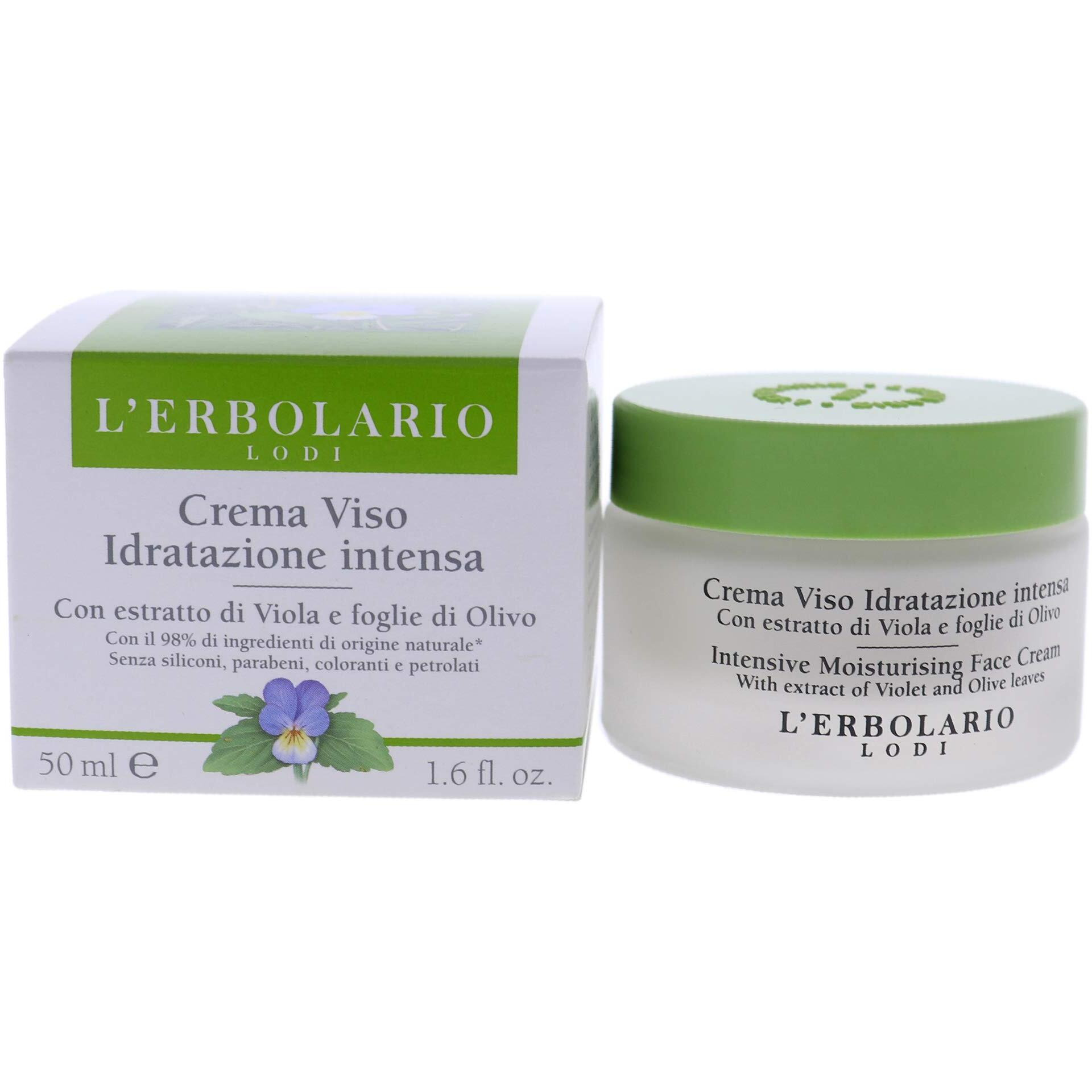 Intensive Moisturising Face Cream by LErbolario for Unisex - 1.6 oz Cream