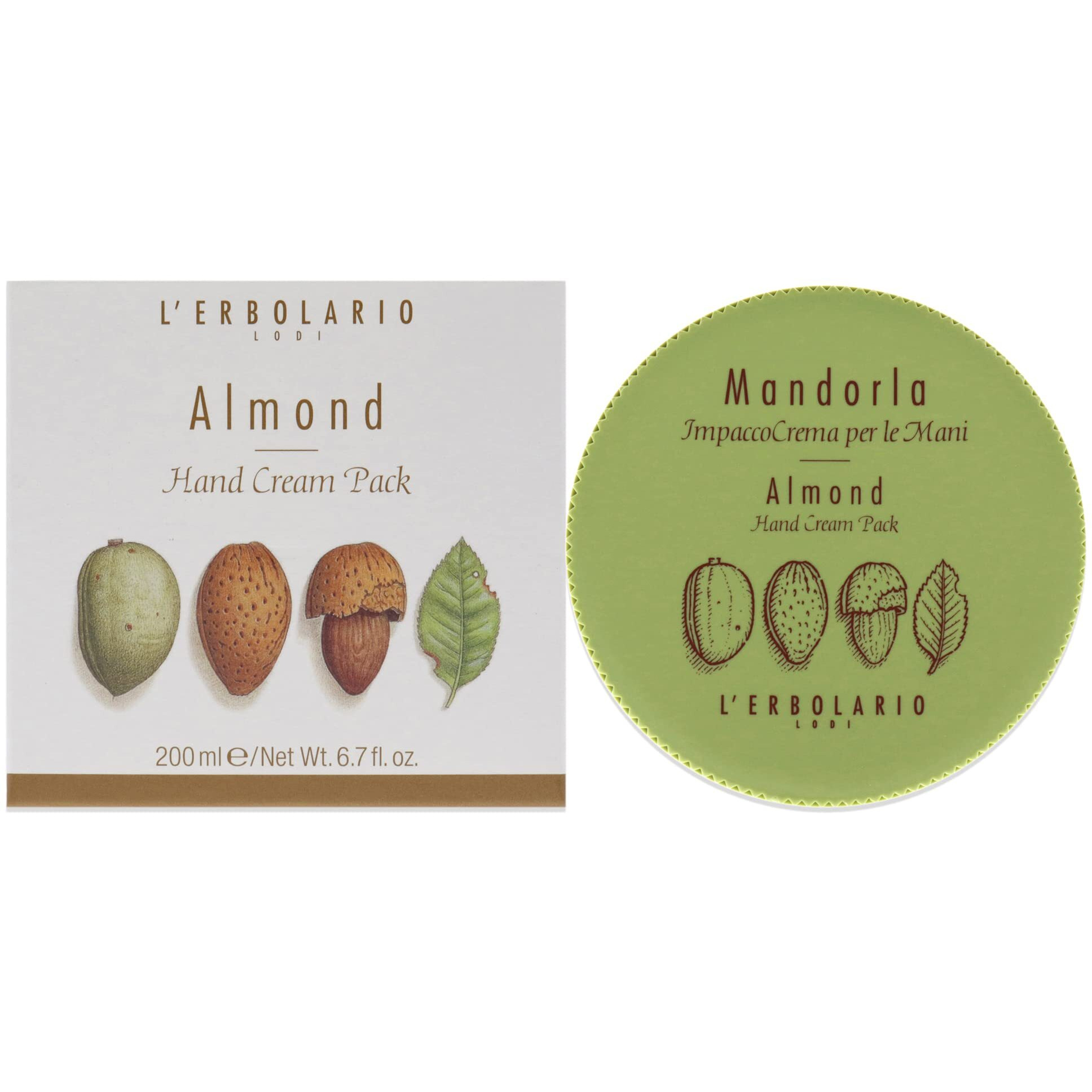 Almond Hand Cream by Lerbolario for Women - 6.7 oz Cream