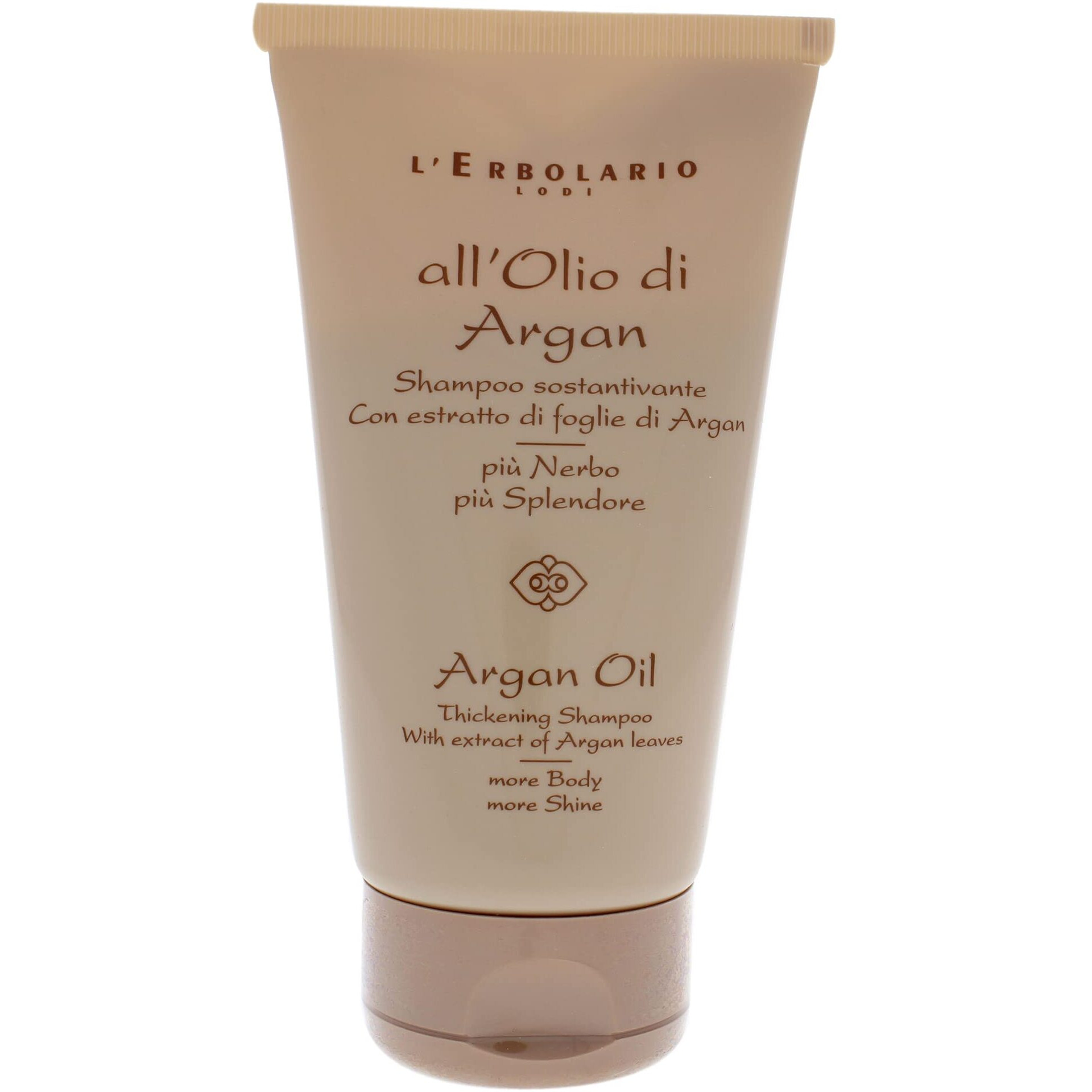 Argan Oil Thickening Shampoo by LErbolario for Unisex - 5.07 oz Shampoo