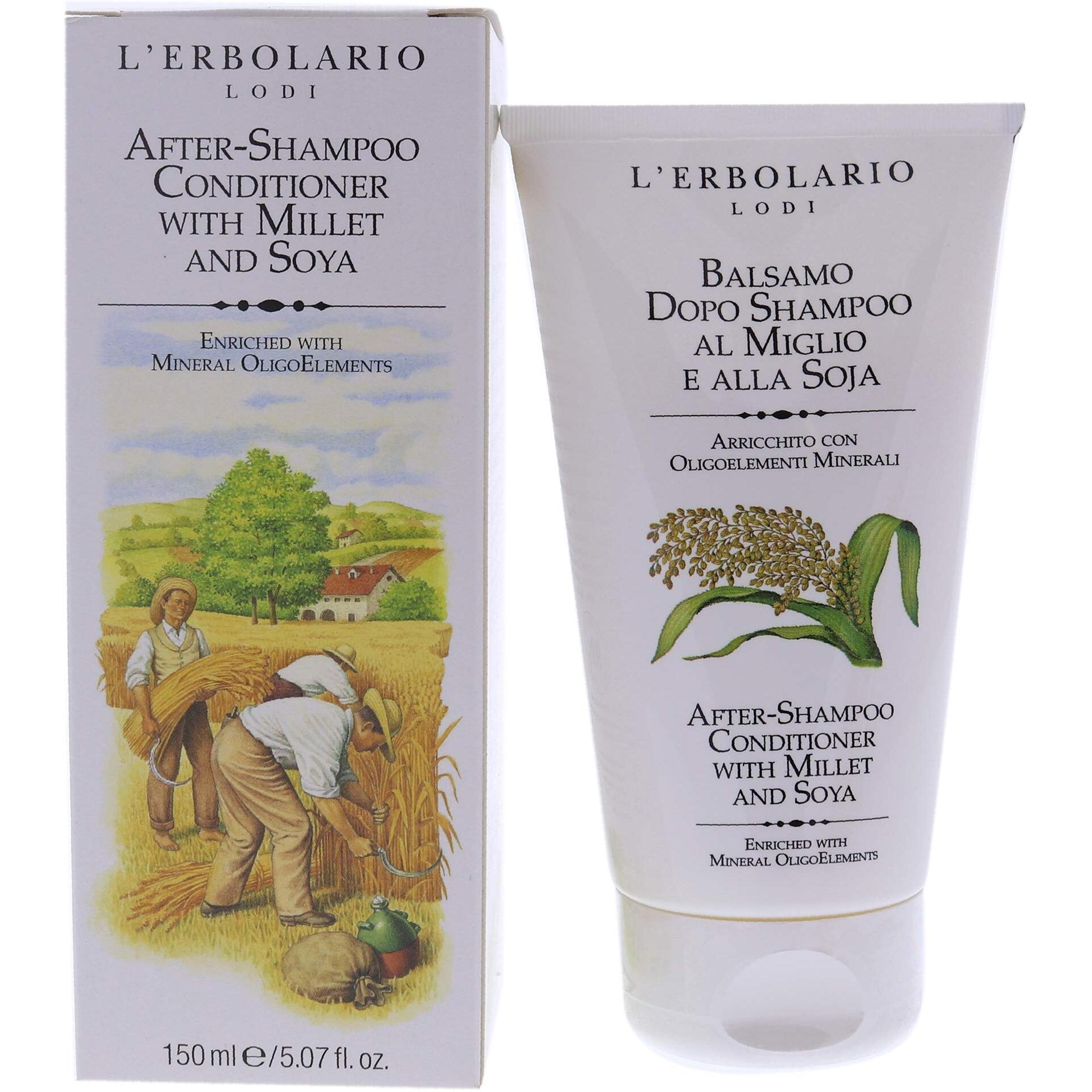 After-Shampoo Conditioner - Millet and Soya by LErbolario for Unisex - 5.07 oz Conditioner