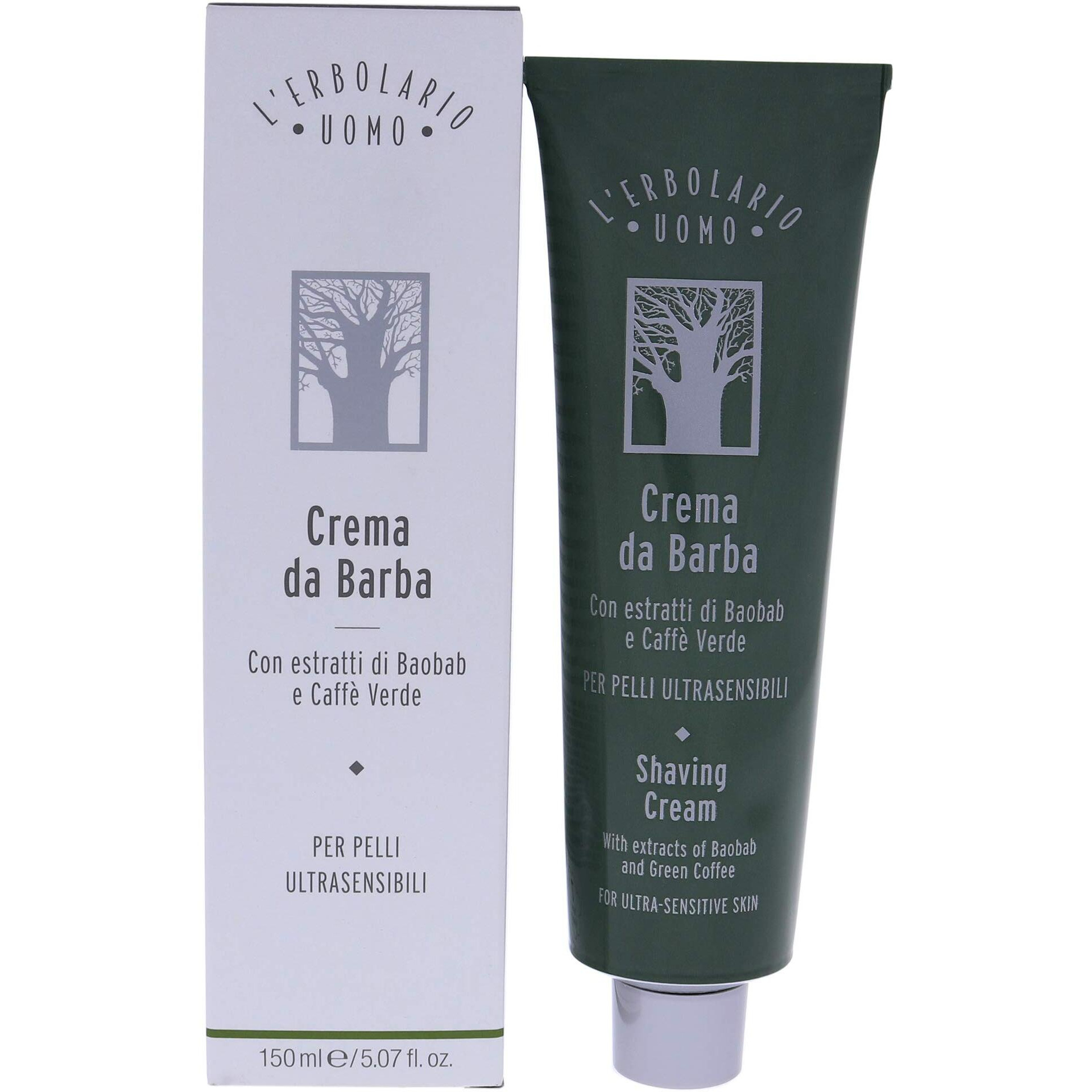 Shaving Cream by LErbolario for Men - 5.07 oz Shave Cream