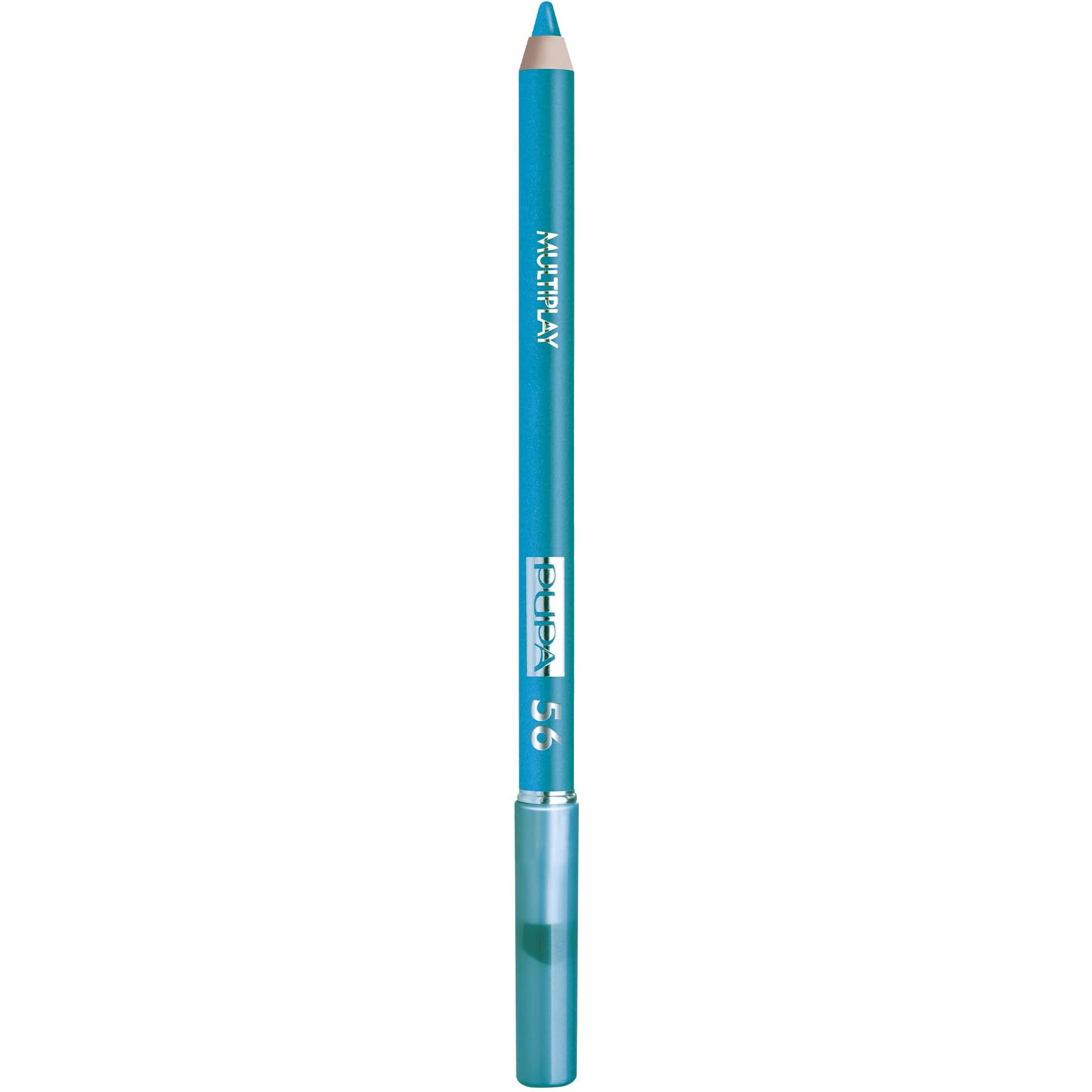 Multiplay Eye Pencil - 56 Scuba Blue by Pupa Milano for Women - 0.04 oz Eyebrow Pencil