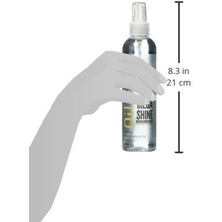 Bonfi Natural Oil Free Mega Shine, 8 Ounce