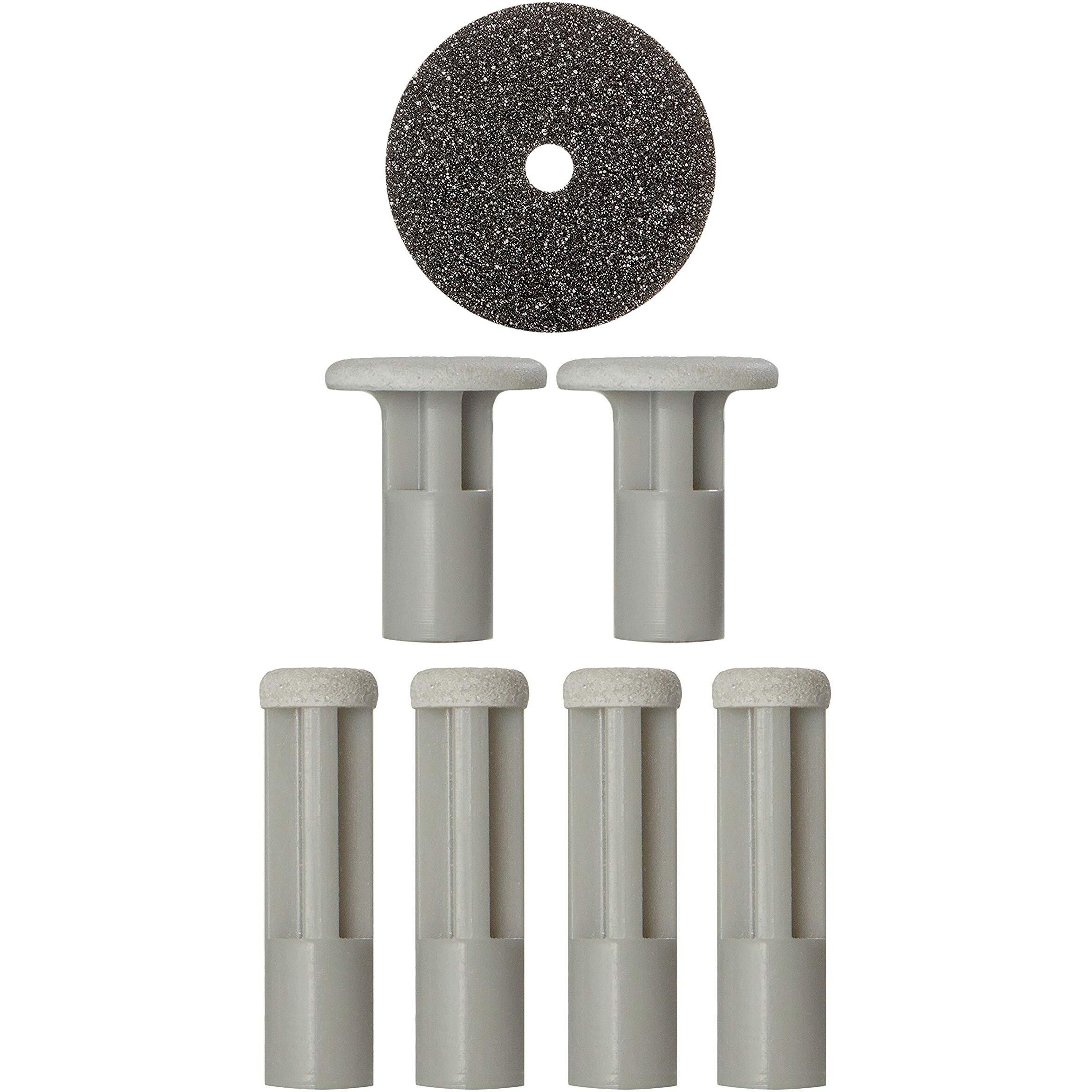 Very Sensitive Replacement Discs Set - Grey by PMD for Unisex - 6 Pc 4Pc Small Discs, 2Pc Large Discs