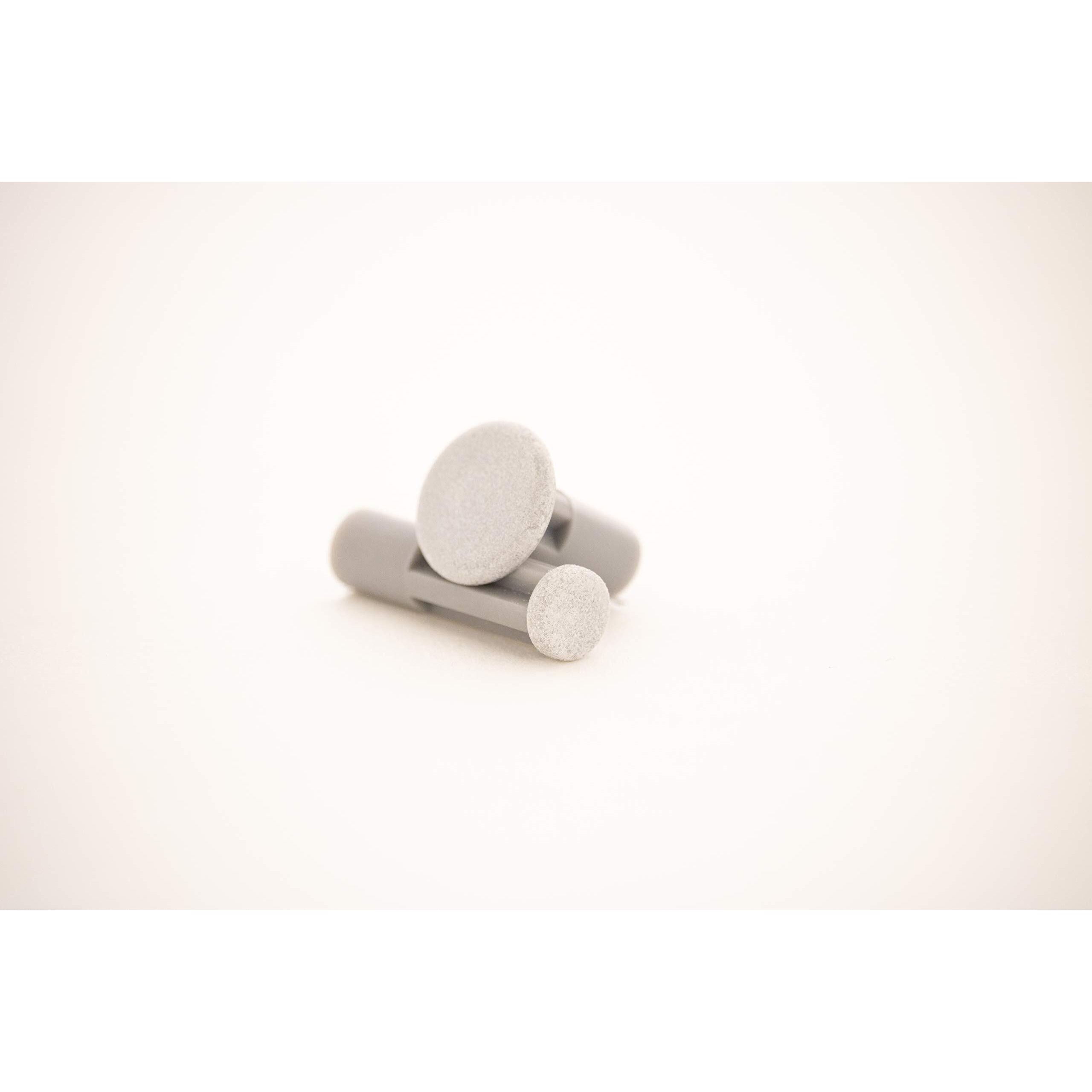 Very Sensitive Replacement Discs Set - Grey by PMD for Unisex - 6 Pc 4Pc Small Discs, 2Pc Large Discs