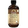OKAY | Extra Dark 100% Natural Black Jamaican Castor Oil with Coconut Oil | For All Hair Textures & Skin Types | Grow Strong Healthy Hair - Moisturize & Revitalize Skin | 4 Oz