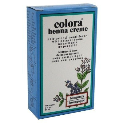 Colora Henna Creme Hair Color Burgundy 2oz (2 Pack)
