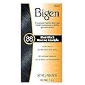 Bigen Permanent Powder Hair Color 88 Blue Black 1 ea (Pack of 2)