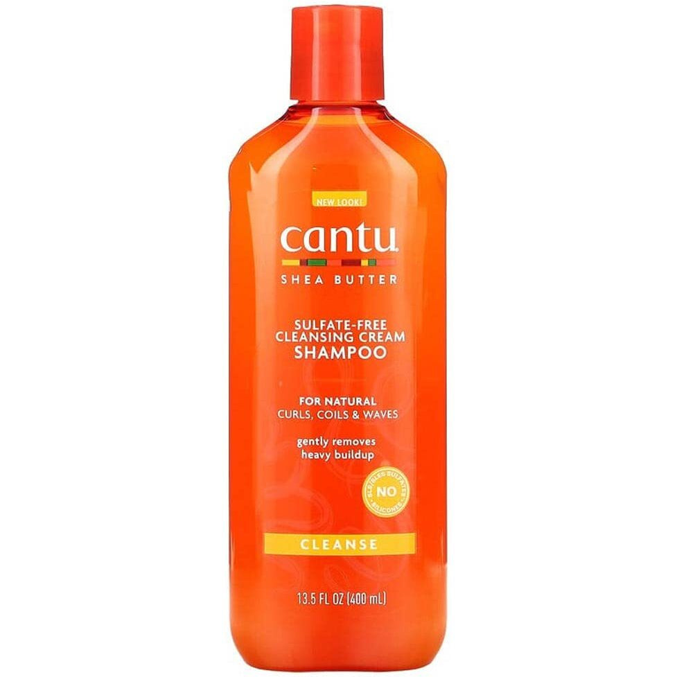 Shea Butter Sulfate free Cleansing Cream Shampoo by Cantu for Unisex - 13.5 oz Shampoo