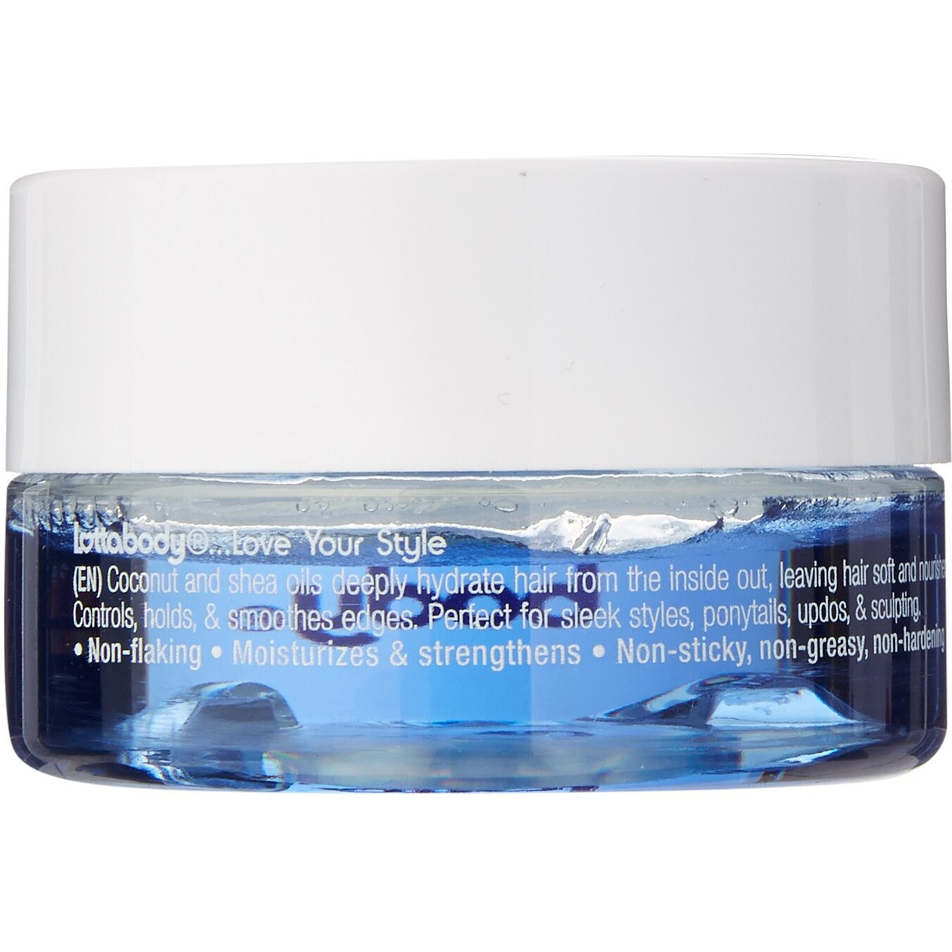 Lotta Body Coconut Shea Oils Control Me Edge Gel, 2.25 Ounce